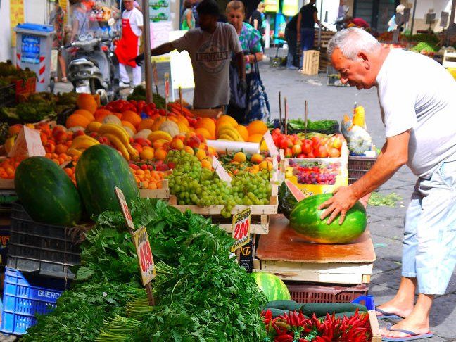 Exploring and taste local food markets with Riccardo