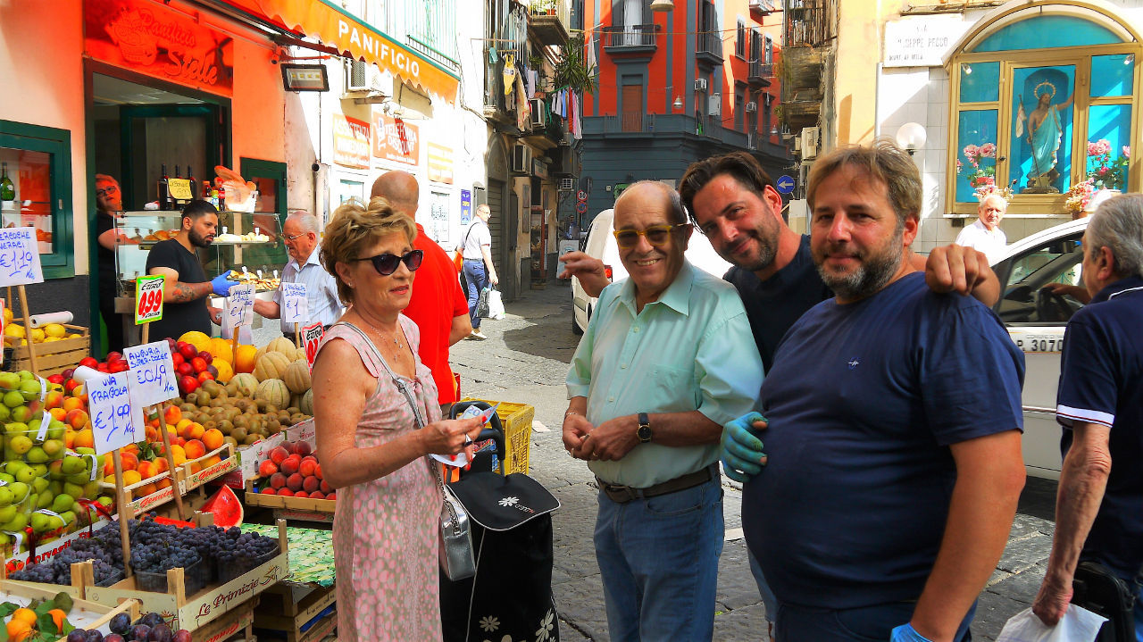 Exploring and taste local food markets with Riccardo