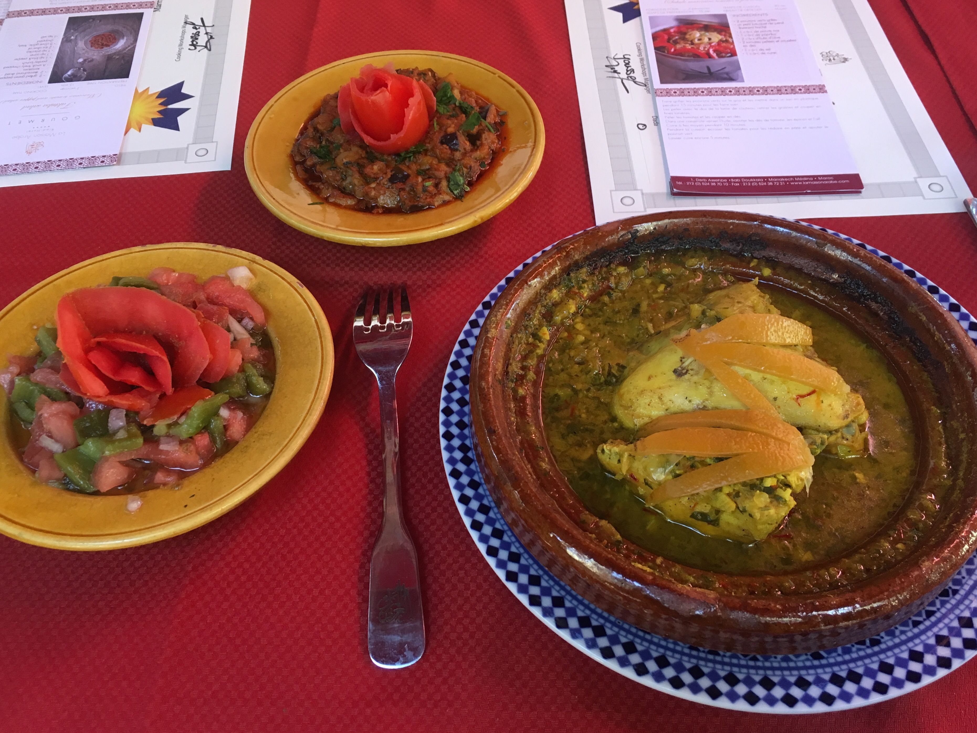 Express Cooking Workshop in La Maison Arabe