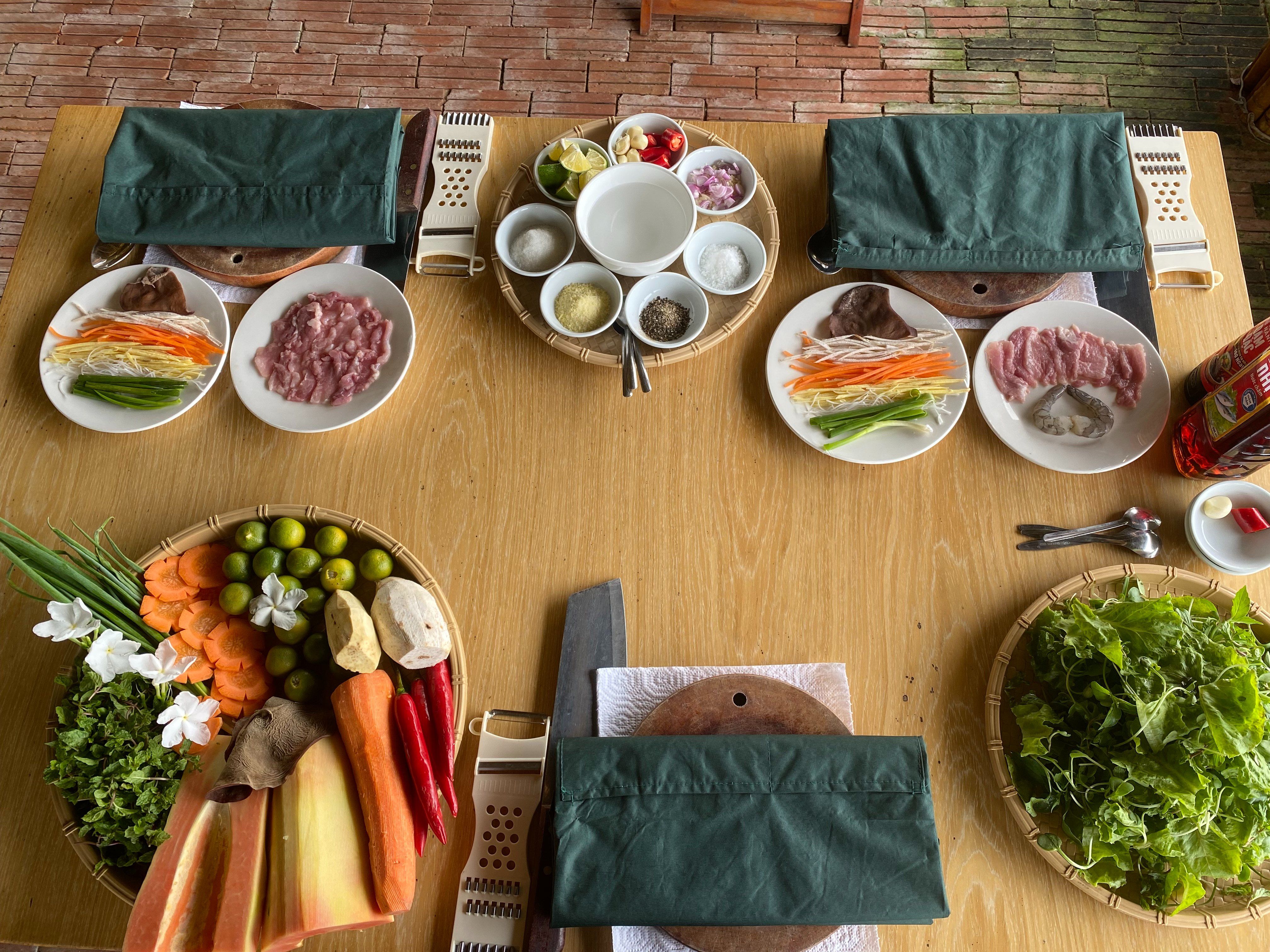 Family-Run Vietnamese Cooking Experience in Tra Que Village