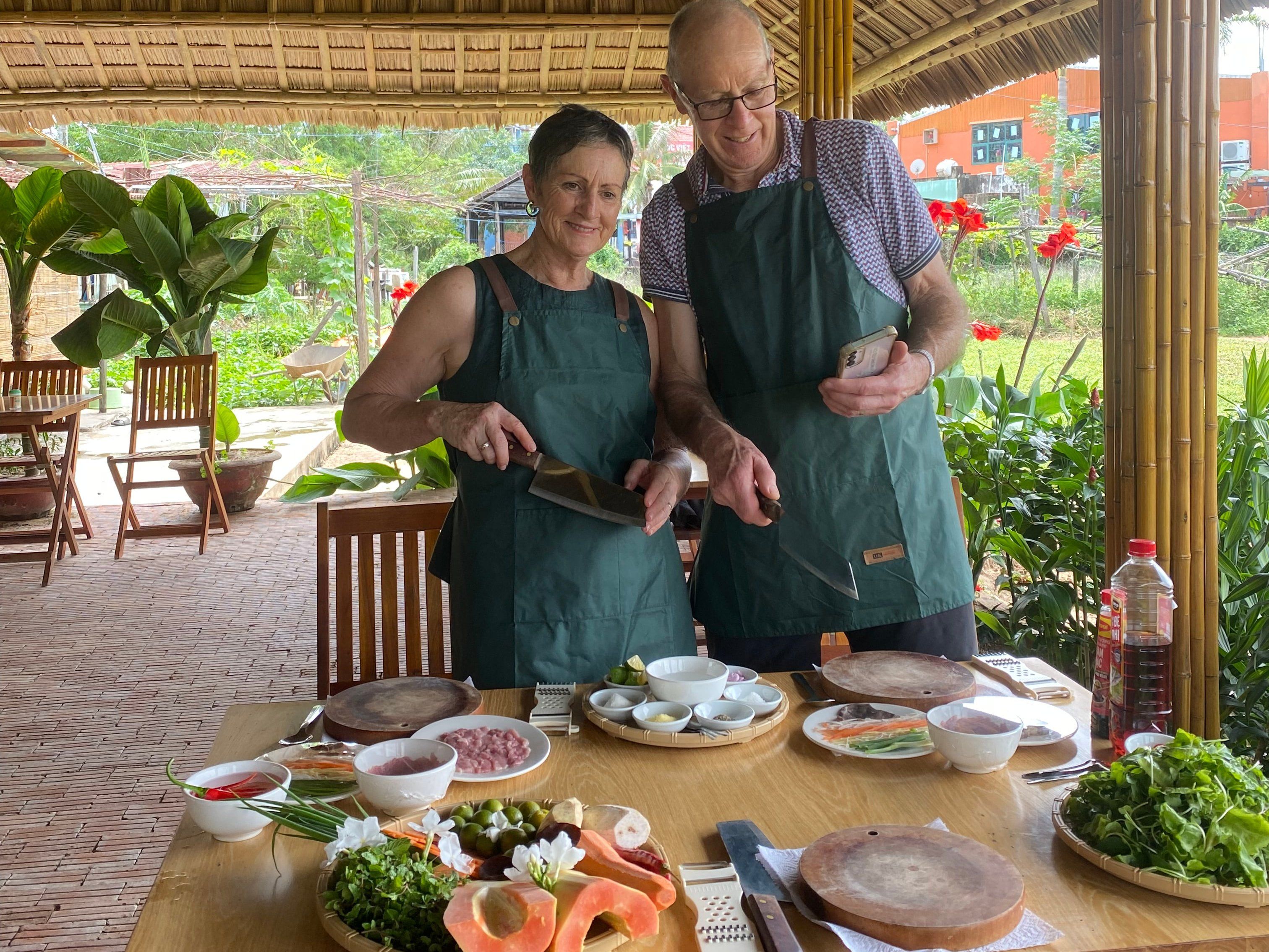 Family-Run Vietnamese Cooking Experience in Tra Que Village