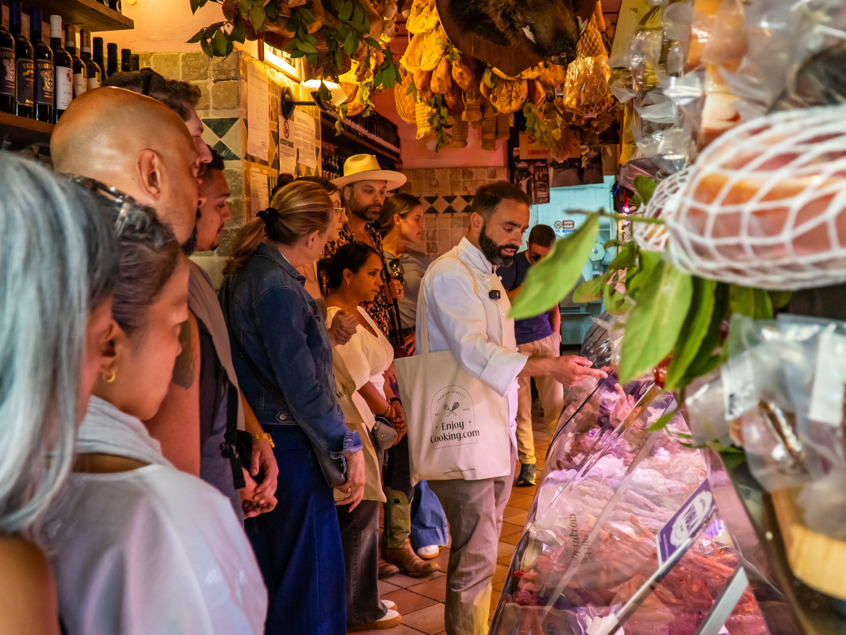 Farmer's Market Tour & Authentic Pasta-Making Experience with Fine Italian Wine