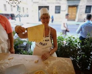 Fettuccine Making in Rome