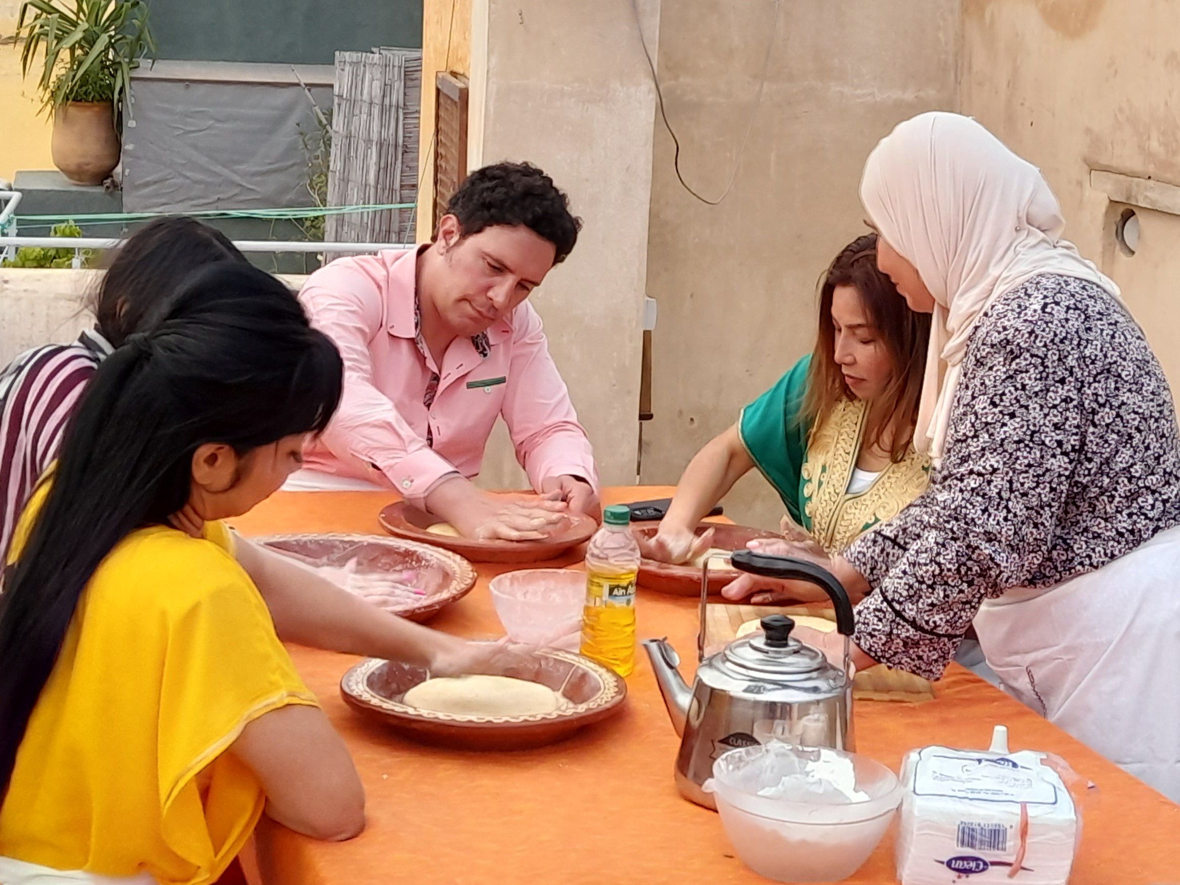 Rooftop Cooking Class in Medina with Grandmother Fatima
