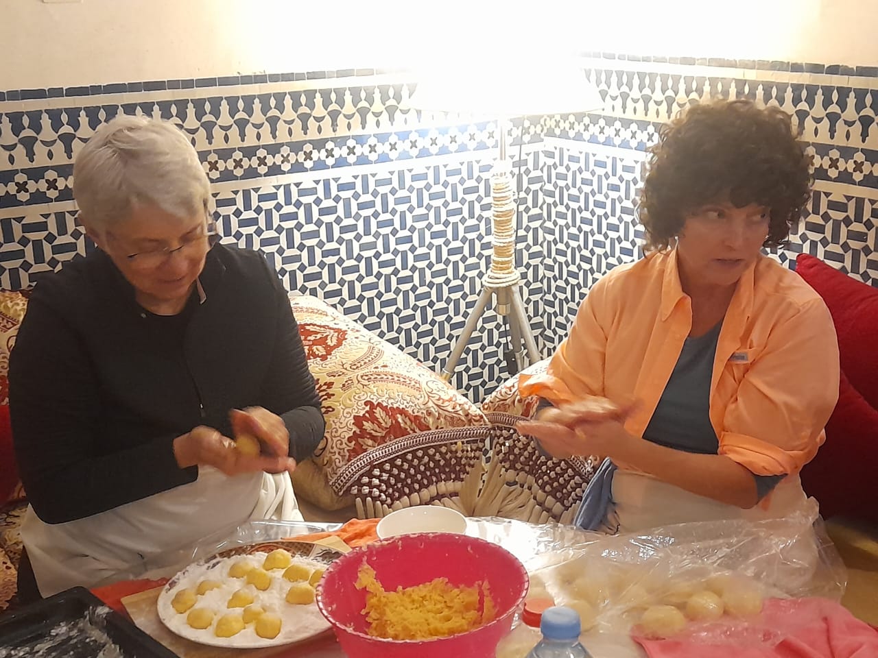 Rooftop Cooking Class in Medina with Grandmother Fatima