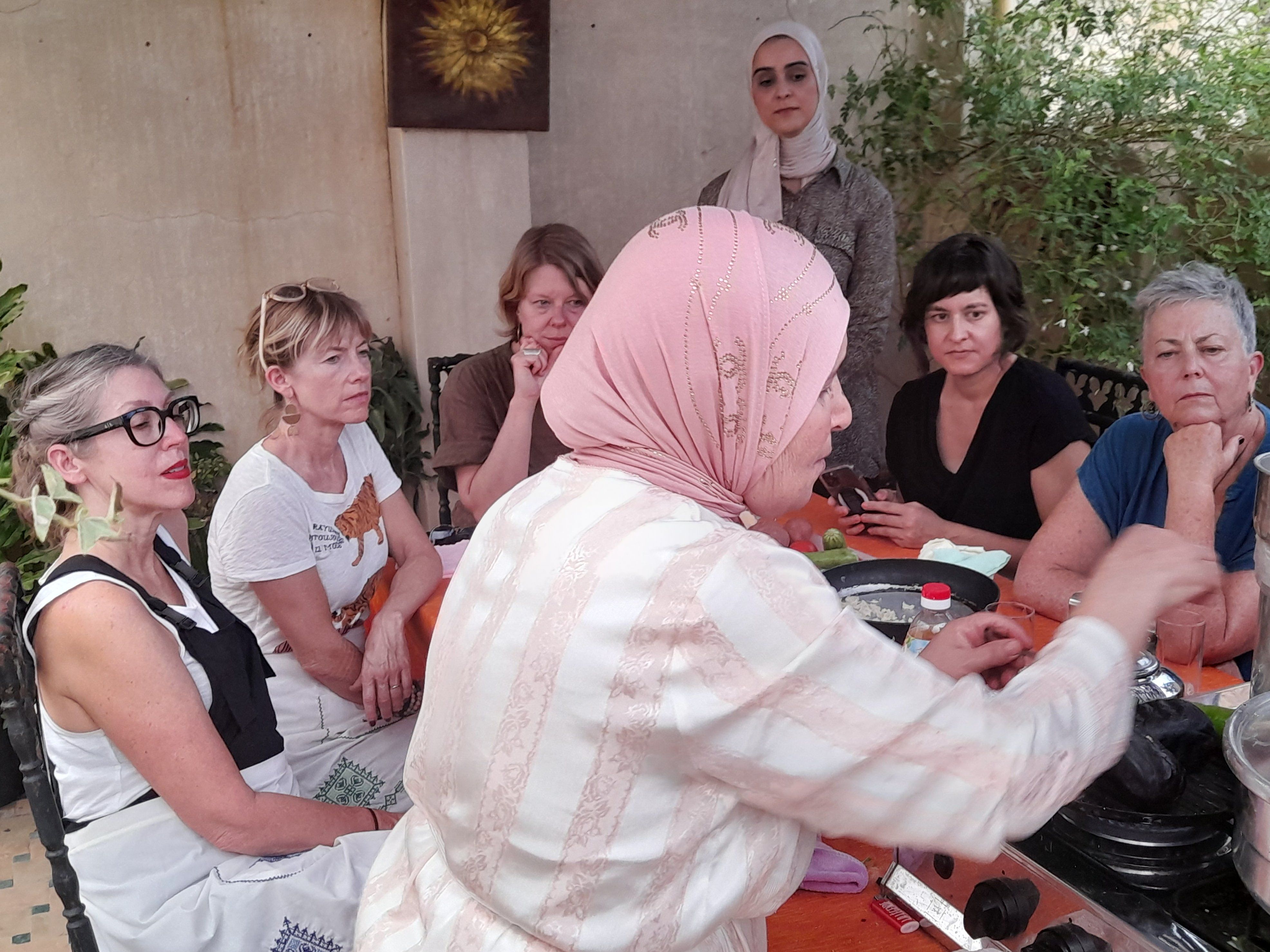 Rooftop Cooking Class in Medina with Grandmother Fatima