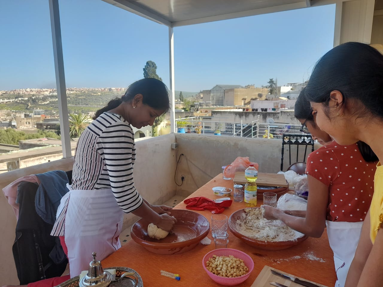 Rooftop Cooking Class in Medina with Grandmother Fatima