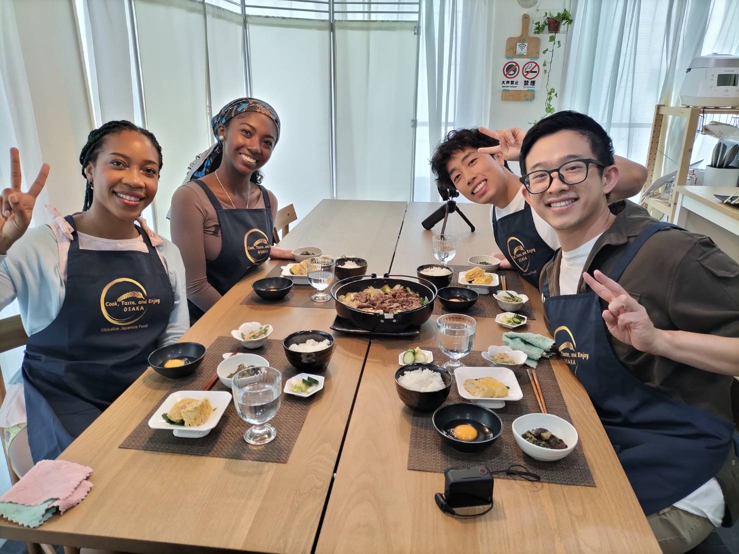 Flavors of Osaka: Home Cooking Class with 2 Menu Choices