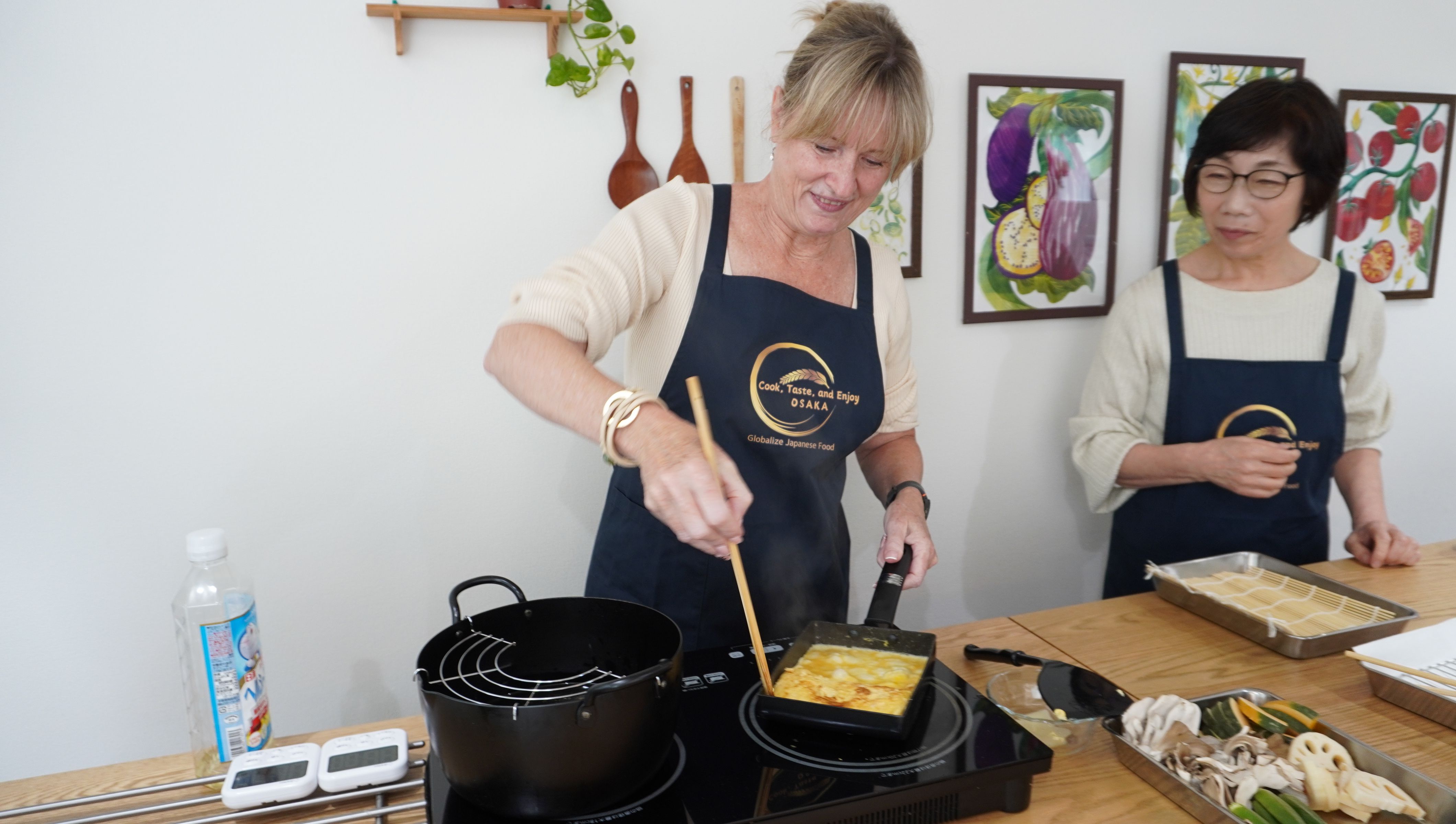 Flavors of Osaka: Home Cooking Class with 2 Menu Choices
