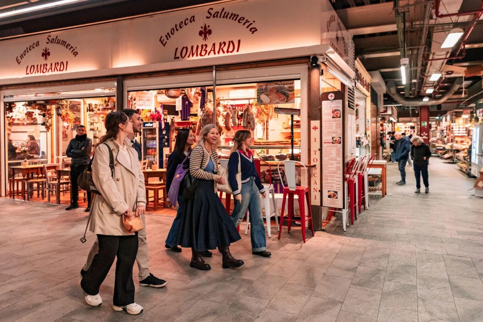 Florence Central Market Food Tour Experience