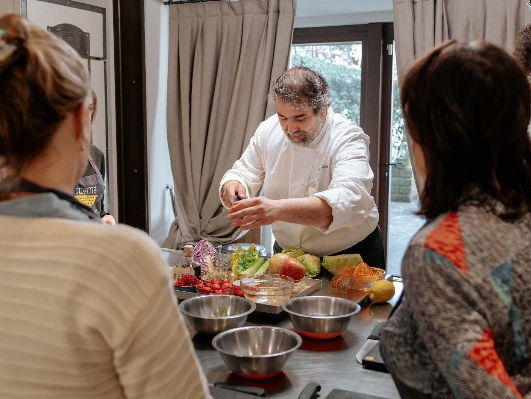 Florence: Market Tour and Full Course Tuscan Cooking Class
