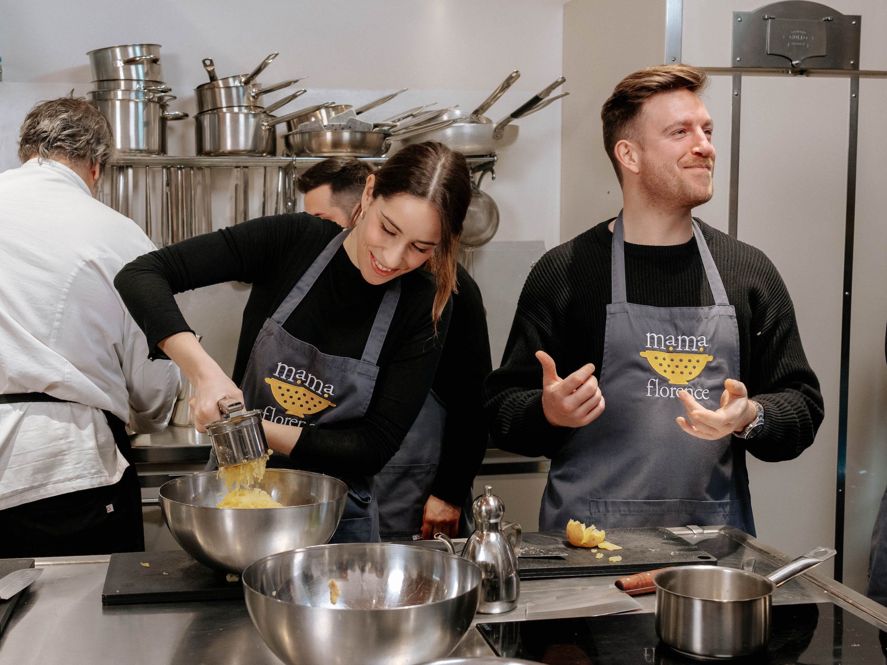 Florence: Market Tour and Full Course Tuscan Cooking Class