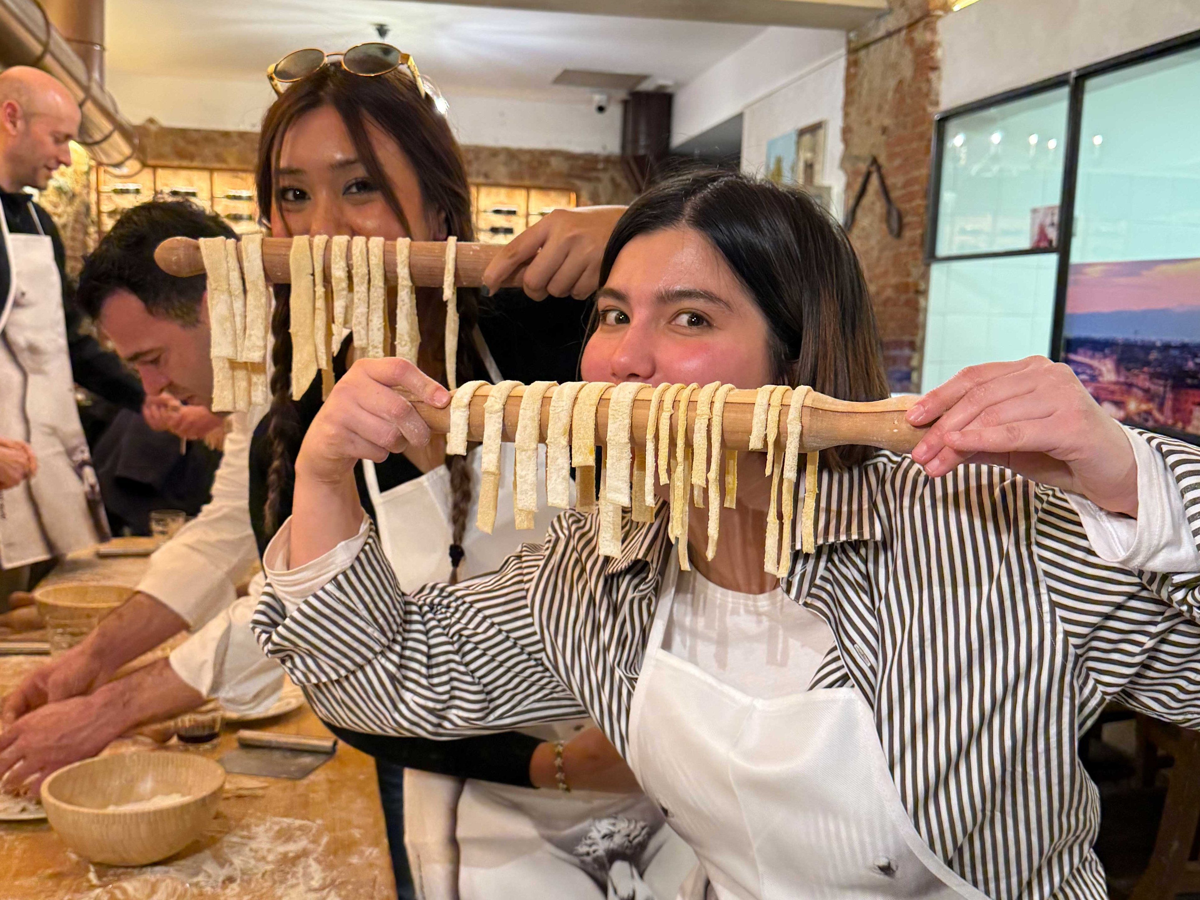 Florence Cooking Class: Handmade Pasta & Tiramisu with Unlimited Wine