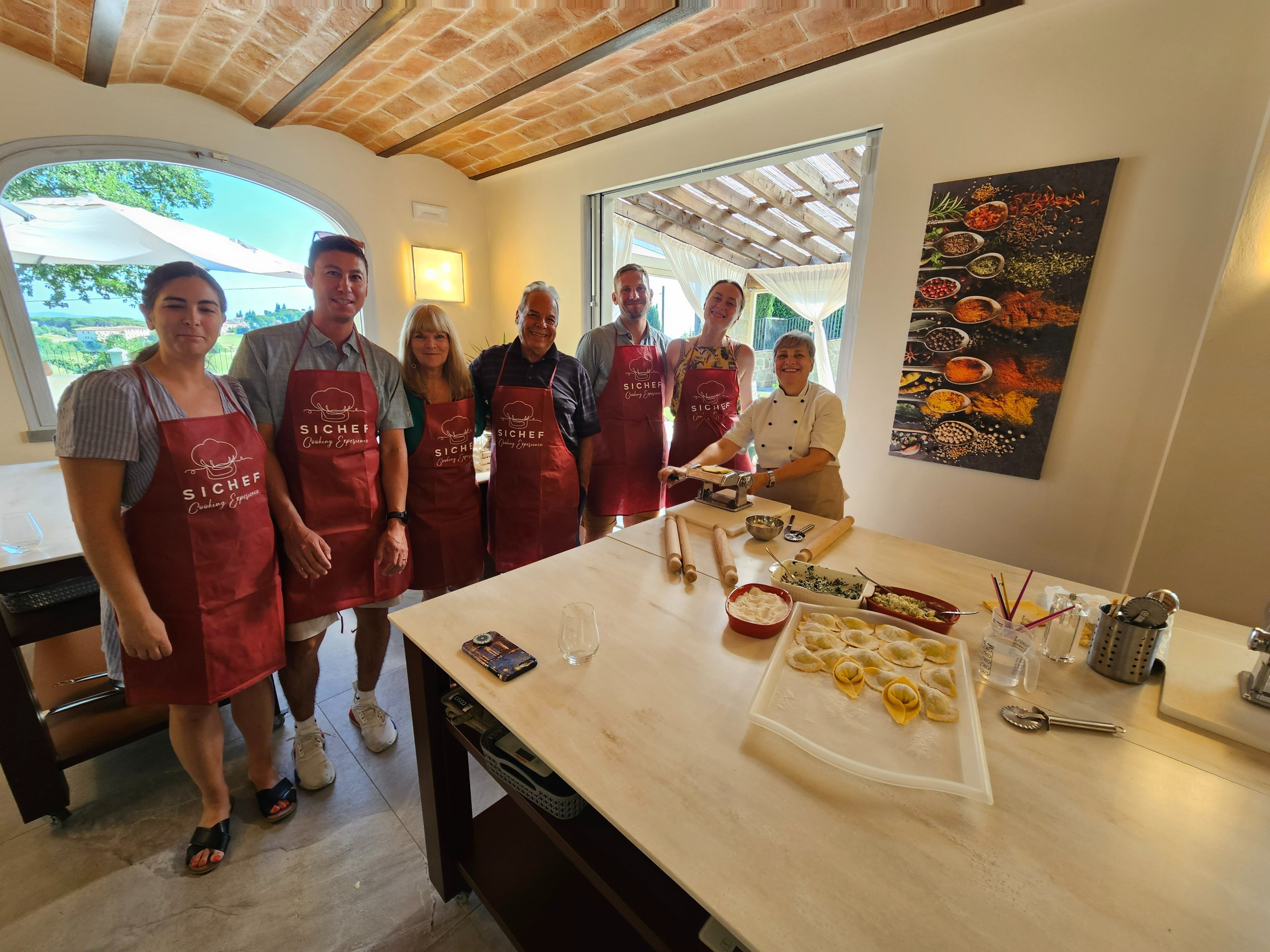 Chianti Hills Escape: Immersive Hands-On Fresh Pasta Making Class + Recipes & Wine
