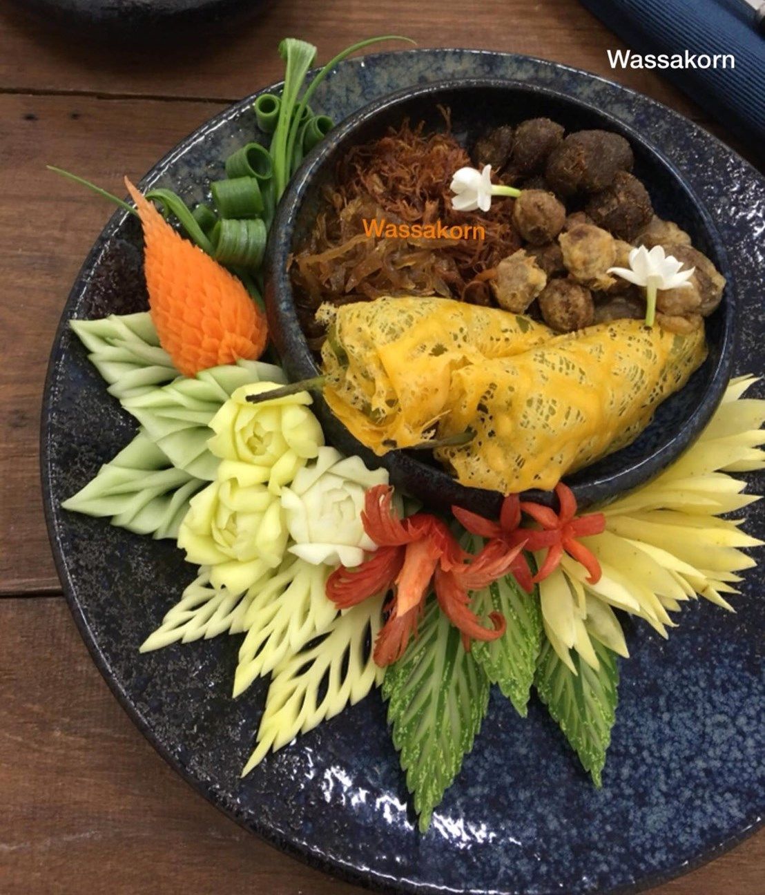 Fruit And Vegetable Carving program with Thai Master Chef at Sukho Cuisine Koh Lanta