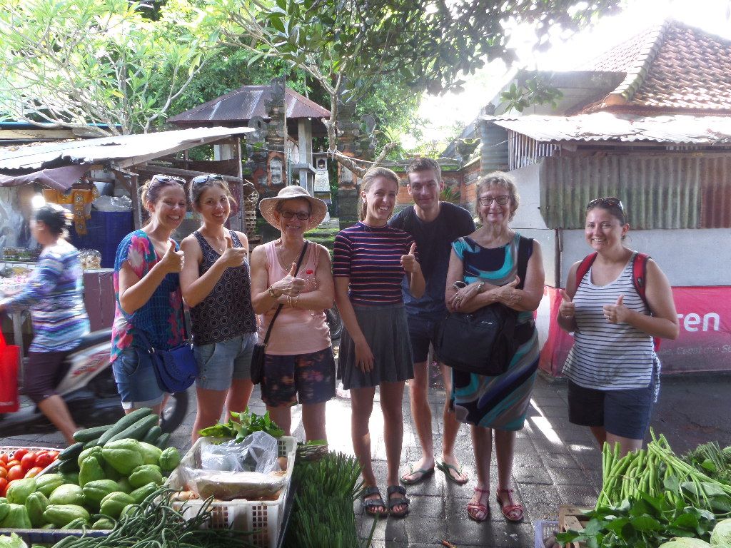 Full-Day Balinese & Indonesian Cooking Class with Market & Garden Tour
