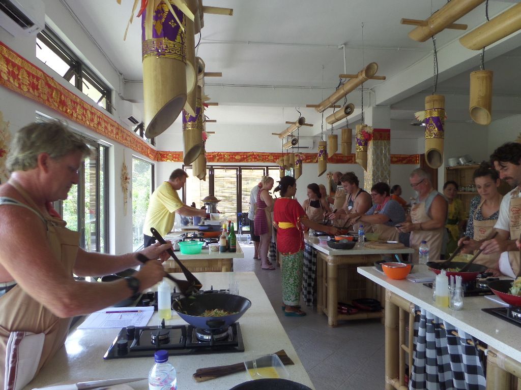 Full-Day Balinese & Indonesian Cooking Class with Market & Garden Tour