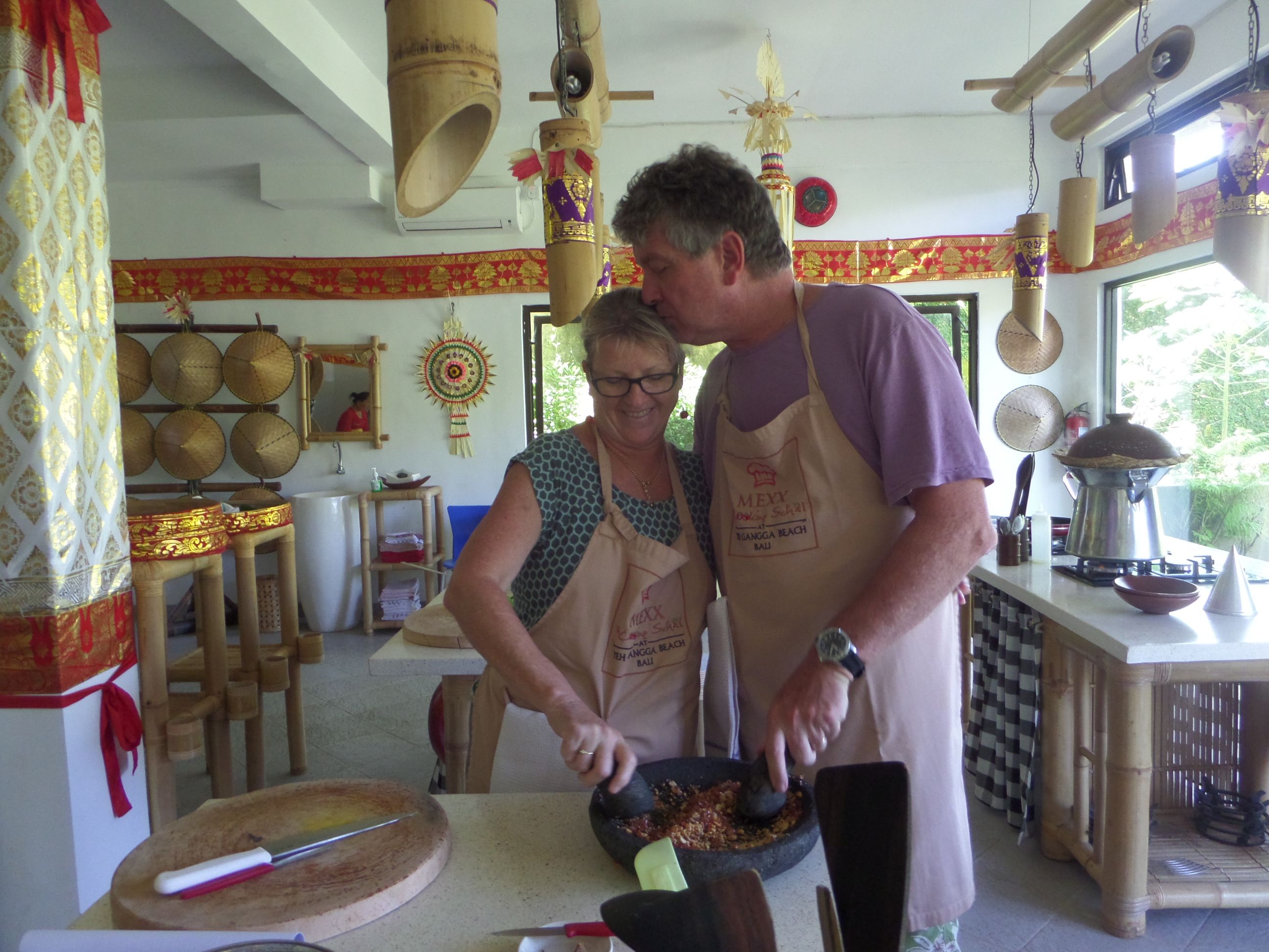 Full-Day Balinese & Indonesian Cooking Class with Market & Garden Tour