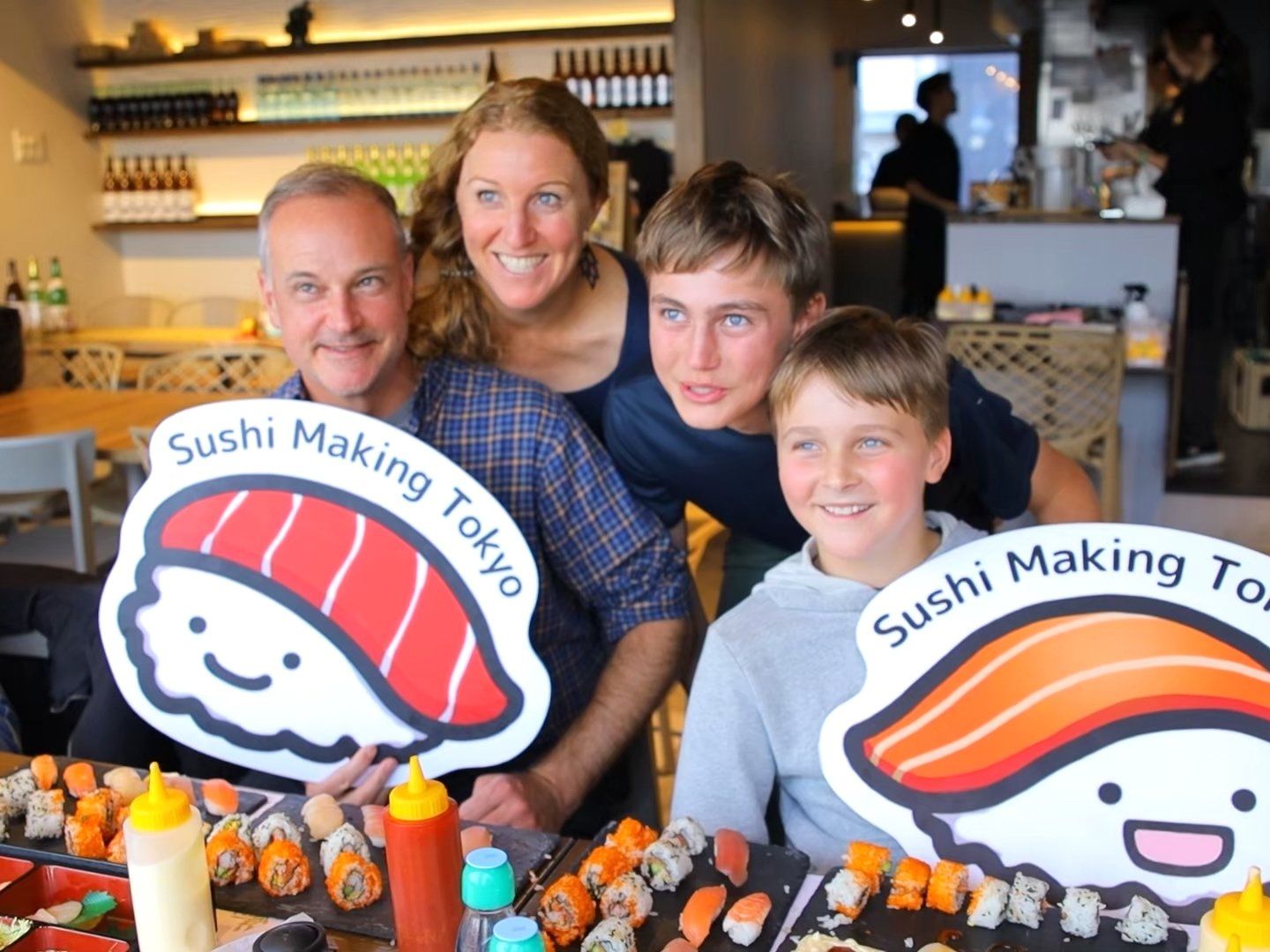 Fun Maki & Nigiri Sushi Making Class Experience in Asakusa Tokyo