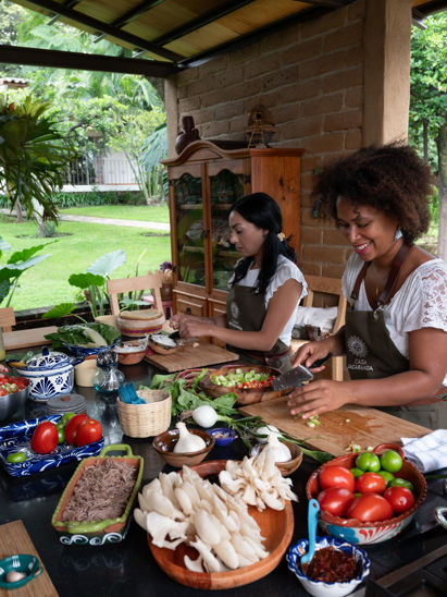 Garden-to-Table Cooking Experience: Traditional Mexican Cuisine
