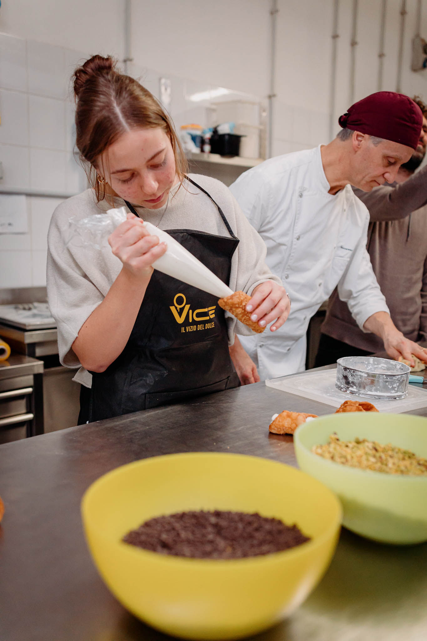 Gelato, Tiramisu, and Cannoli Culinary Class in Rome on Sundays