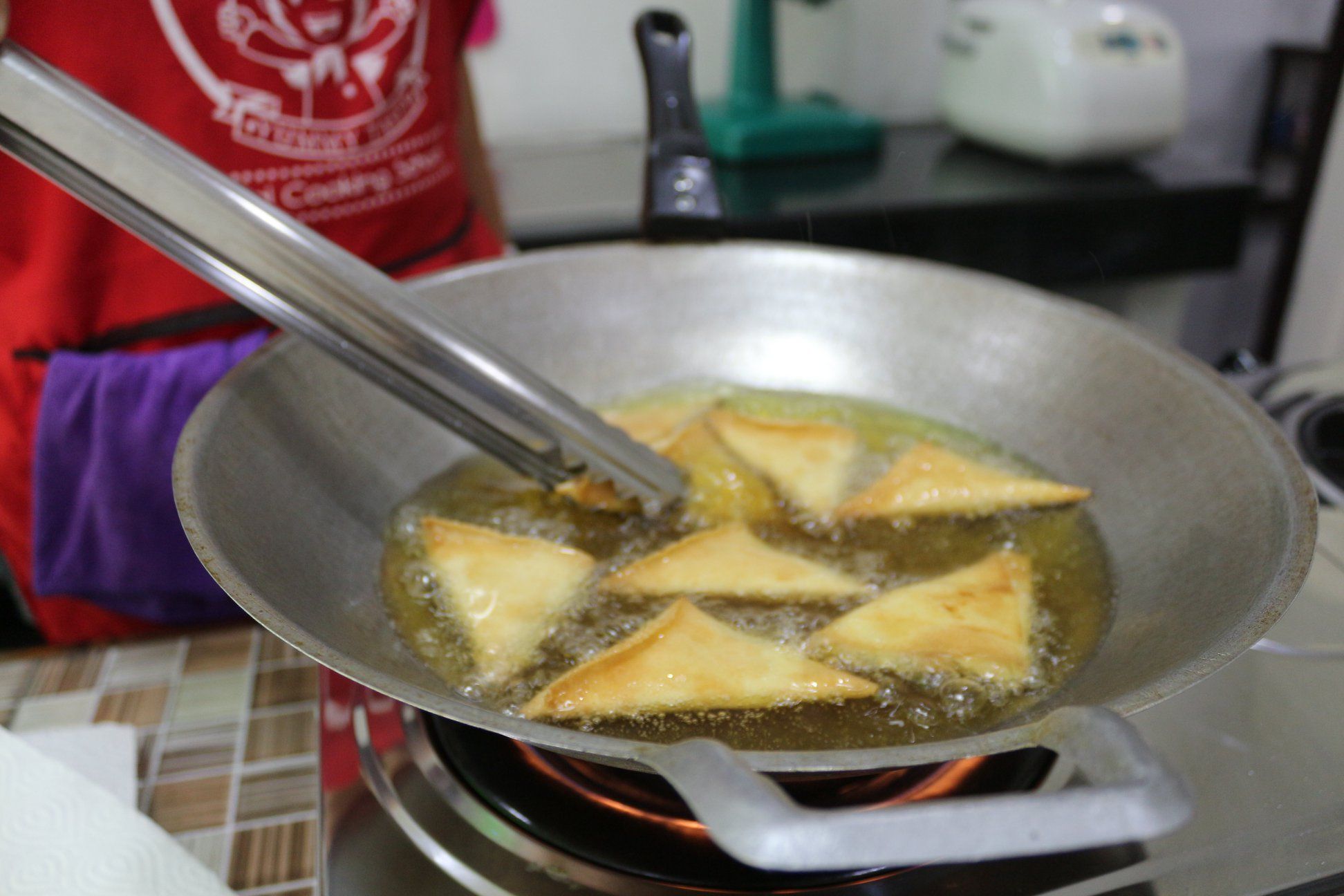 Leckeres Thai-Essen mit Nudeln
