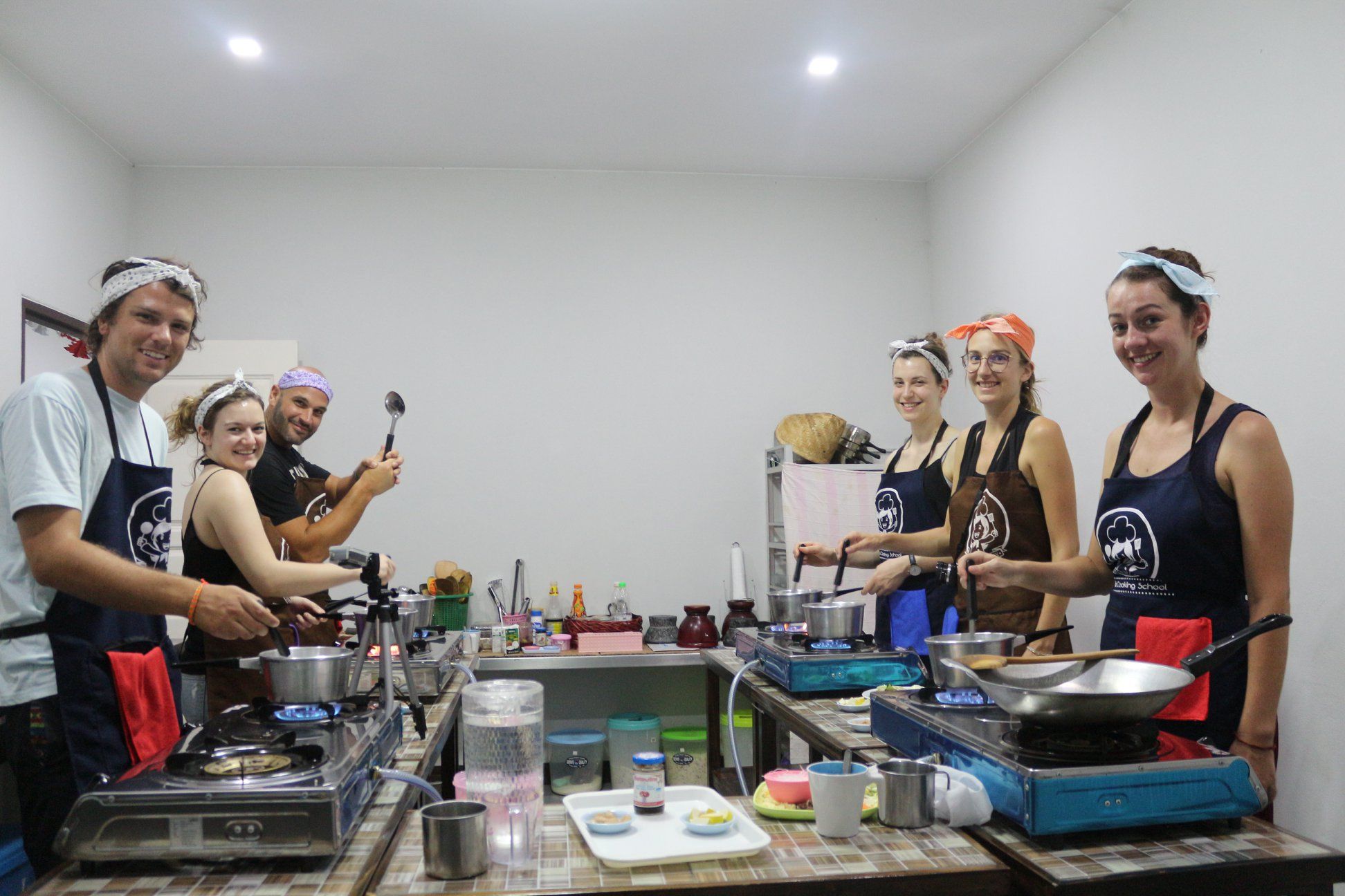 Leckeres Thai-Essen mit Nudeln