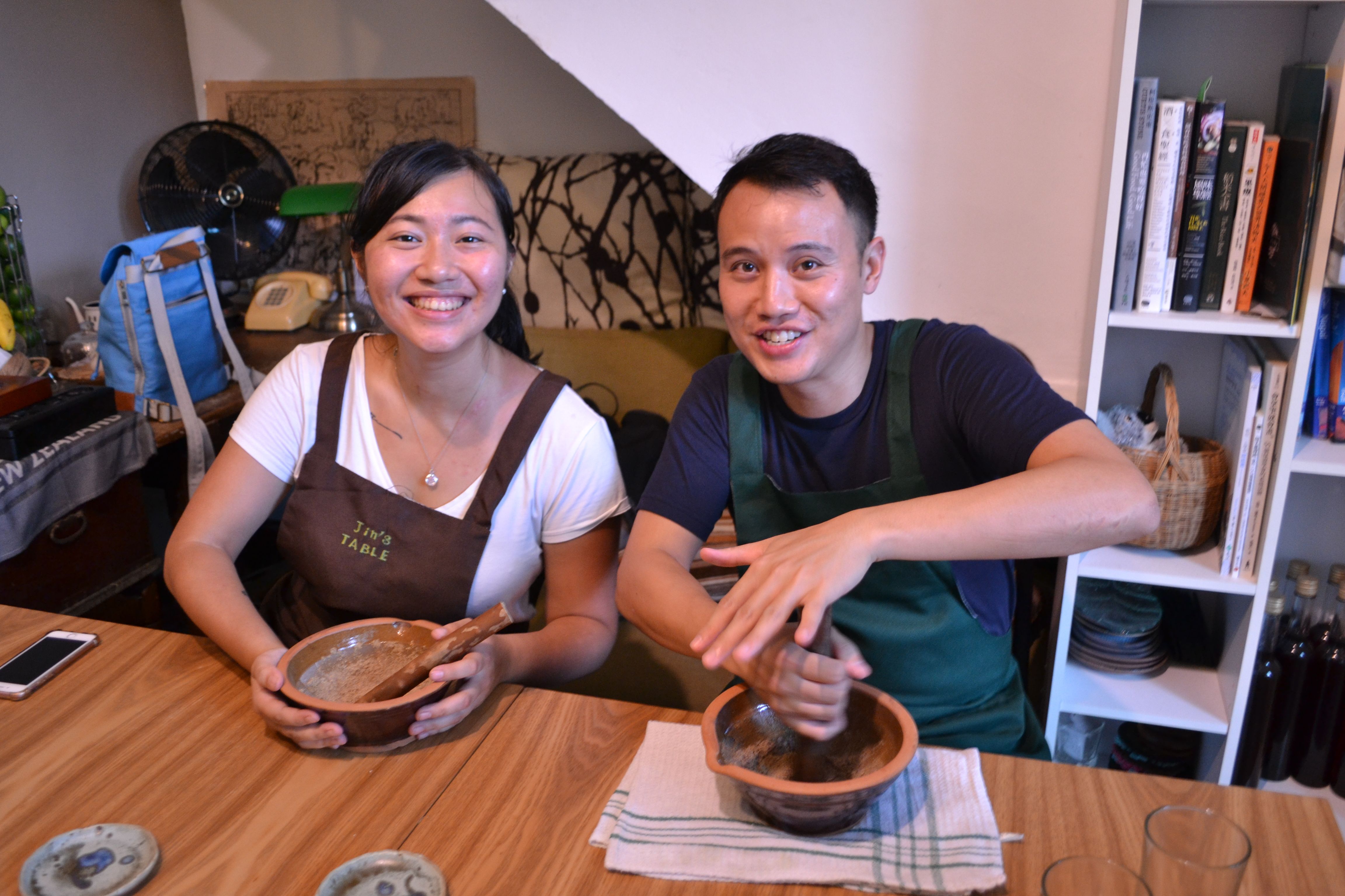 跟着 Jin 学做道地客家菜（可提供素食课程）