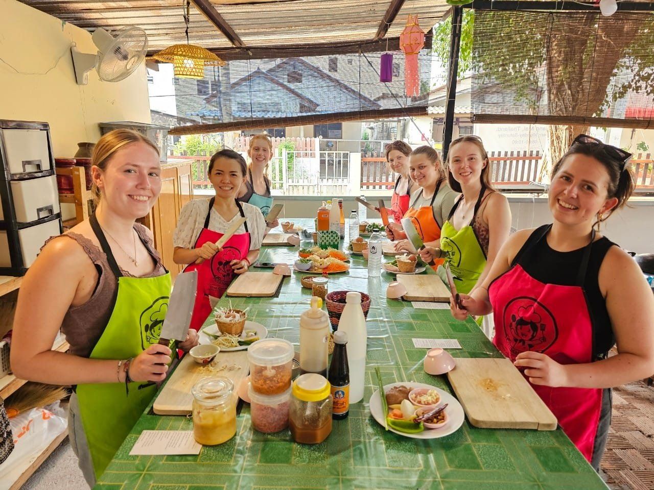 Half day cooking class with Yummy Tasty Thai Cooking School