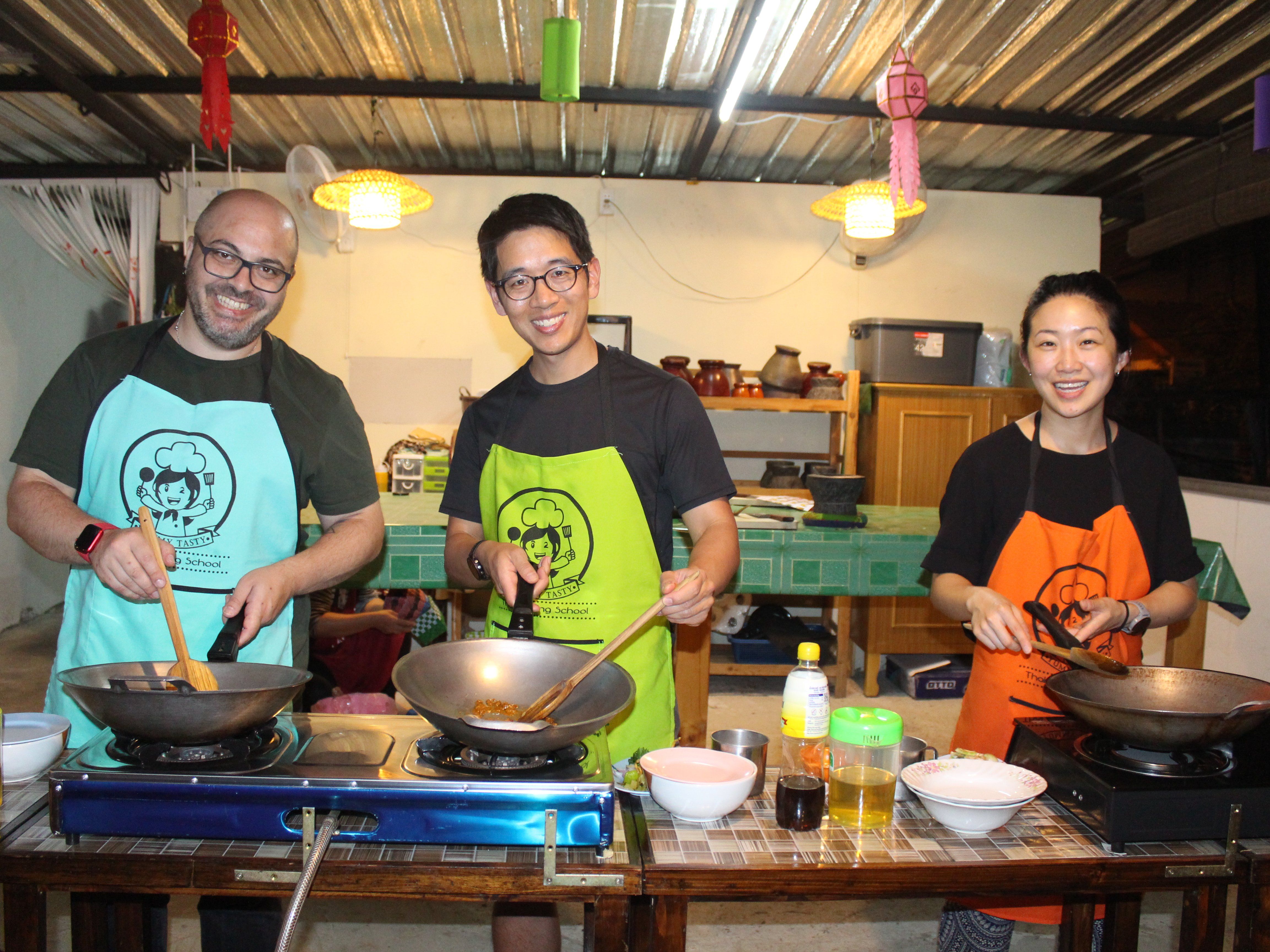 Half day cooking class with Yummy Tasty Thai Cooking School