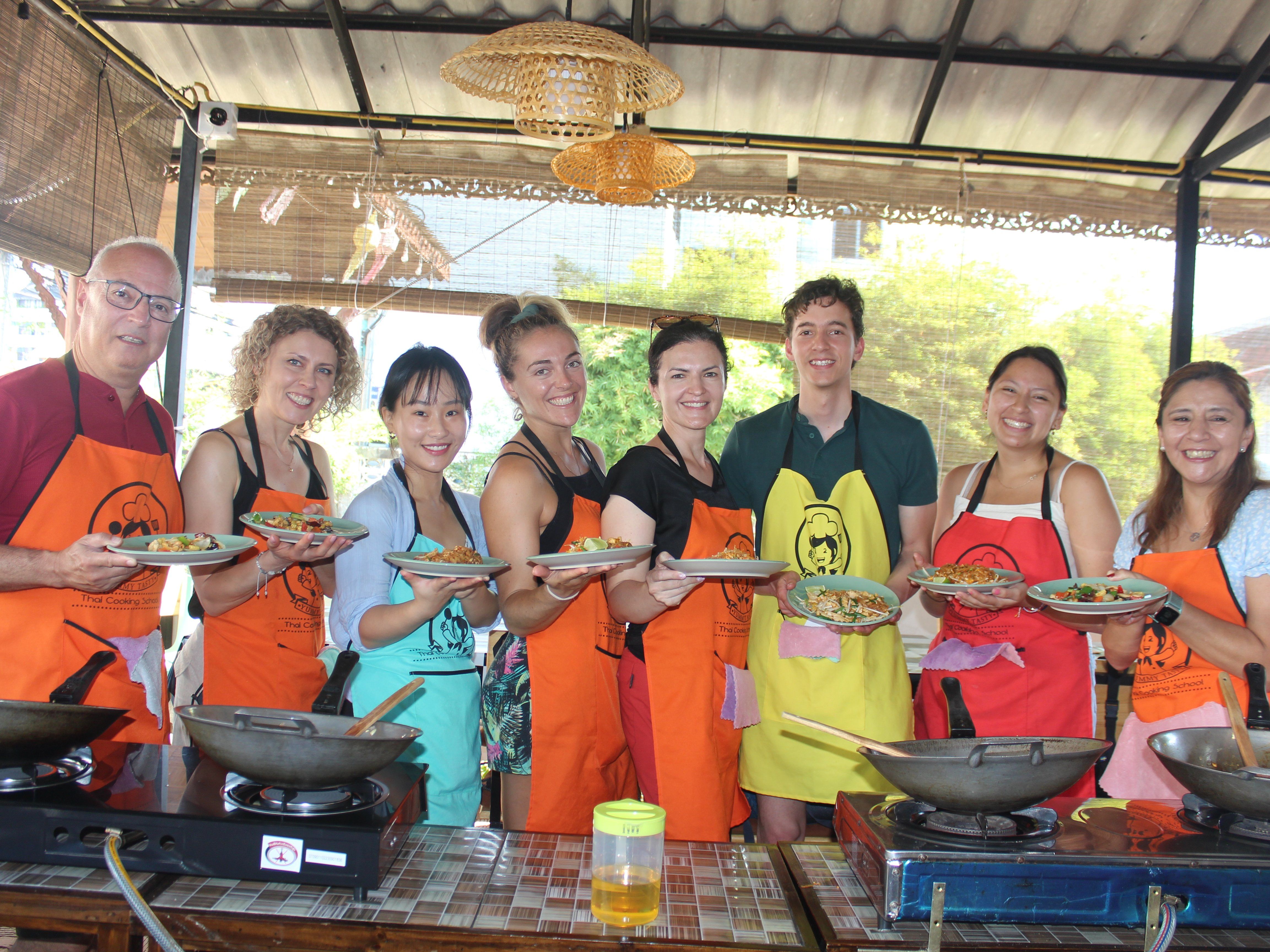 Half day cooking class with Yummy Tasty Thai Cooking School