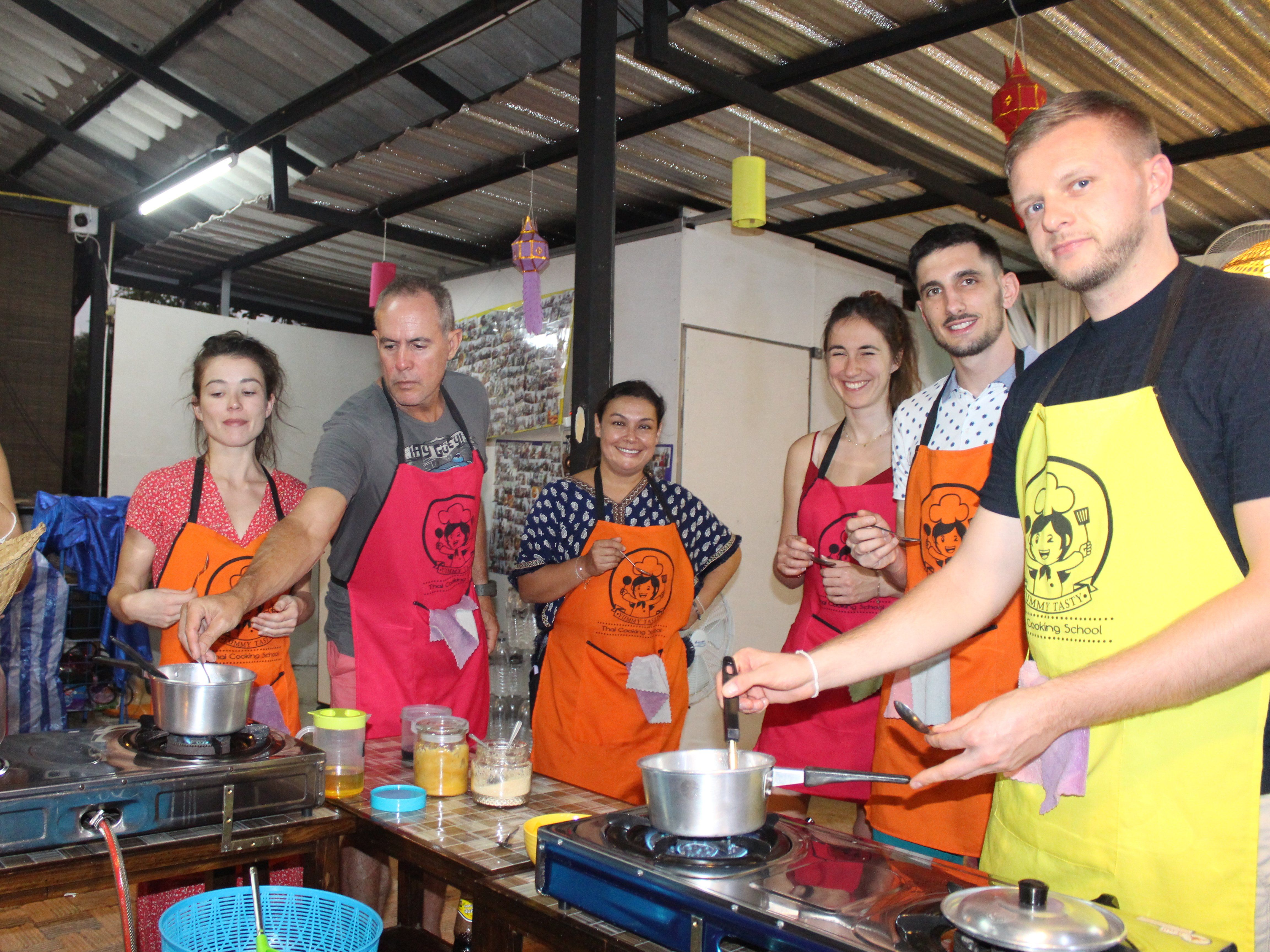 Half day cooking class with Yummy Tasty Thai Cooking School