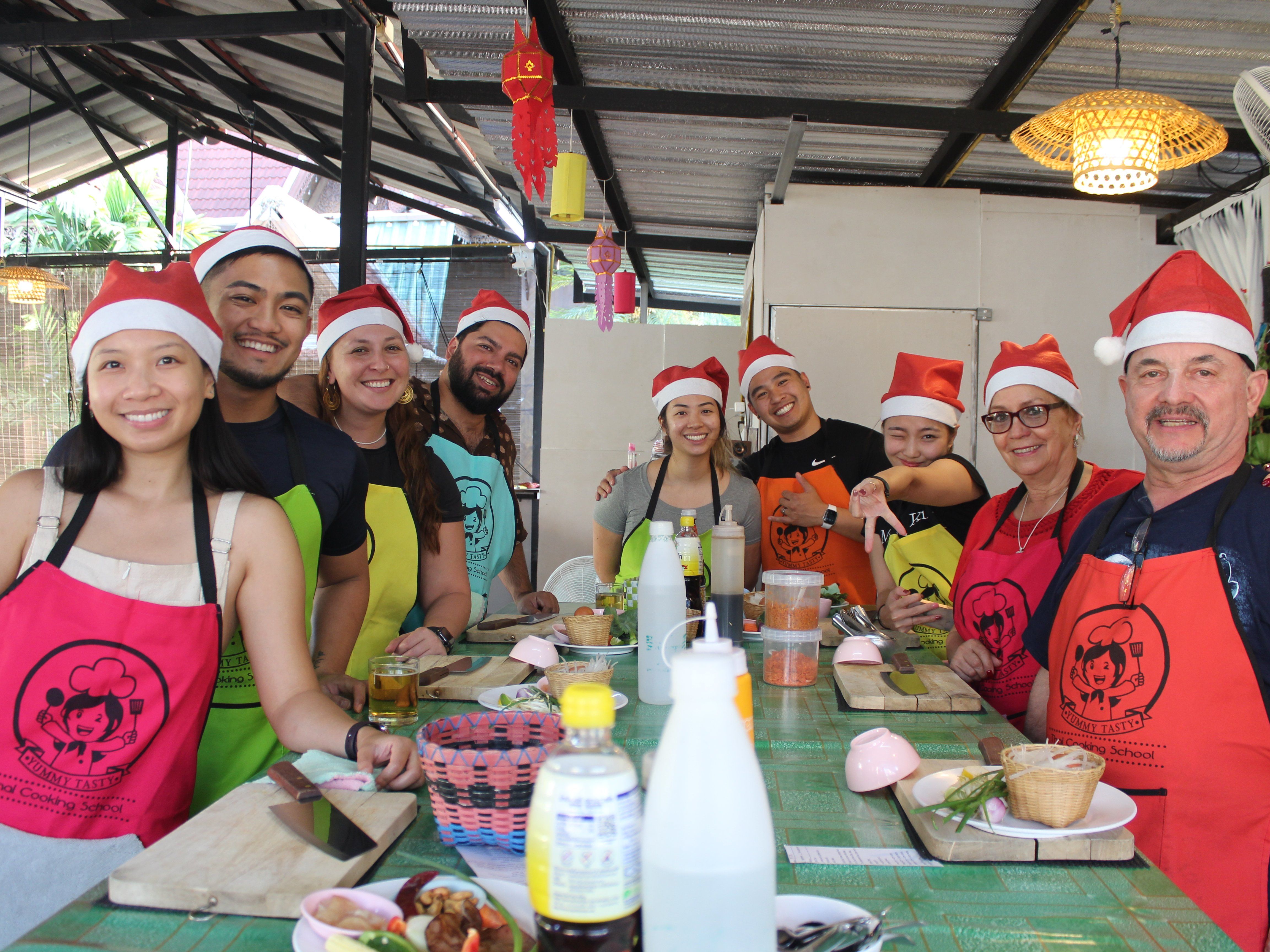 Half day cooking class with Yummy Tasty Thai Cooking School