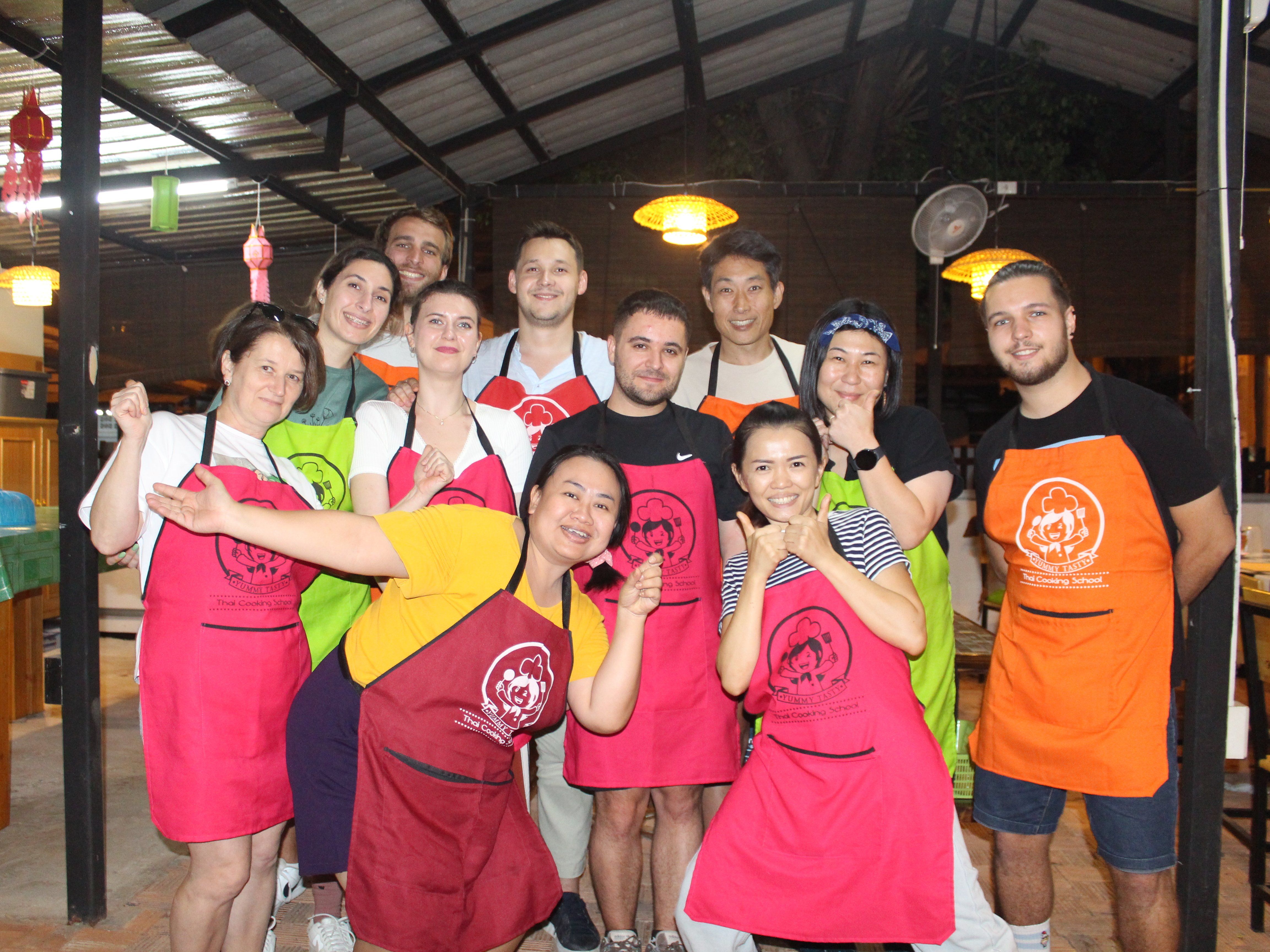 Half day cooking class with Yummy Tasty Thai Cooking School