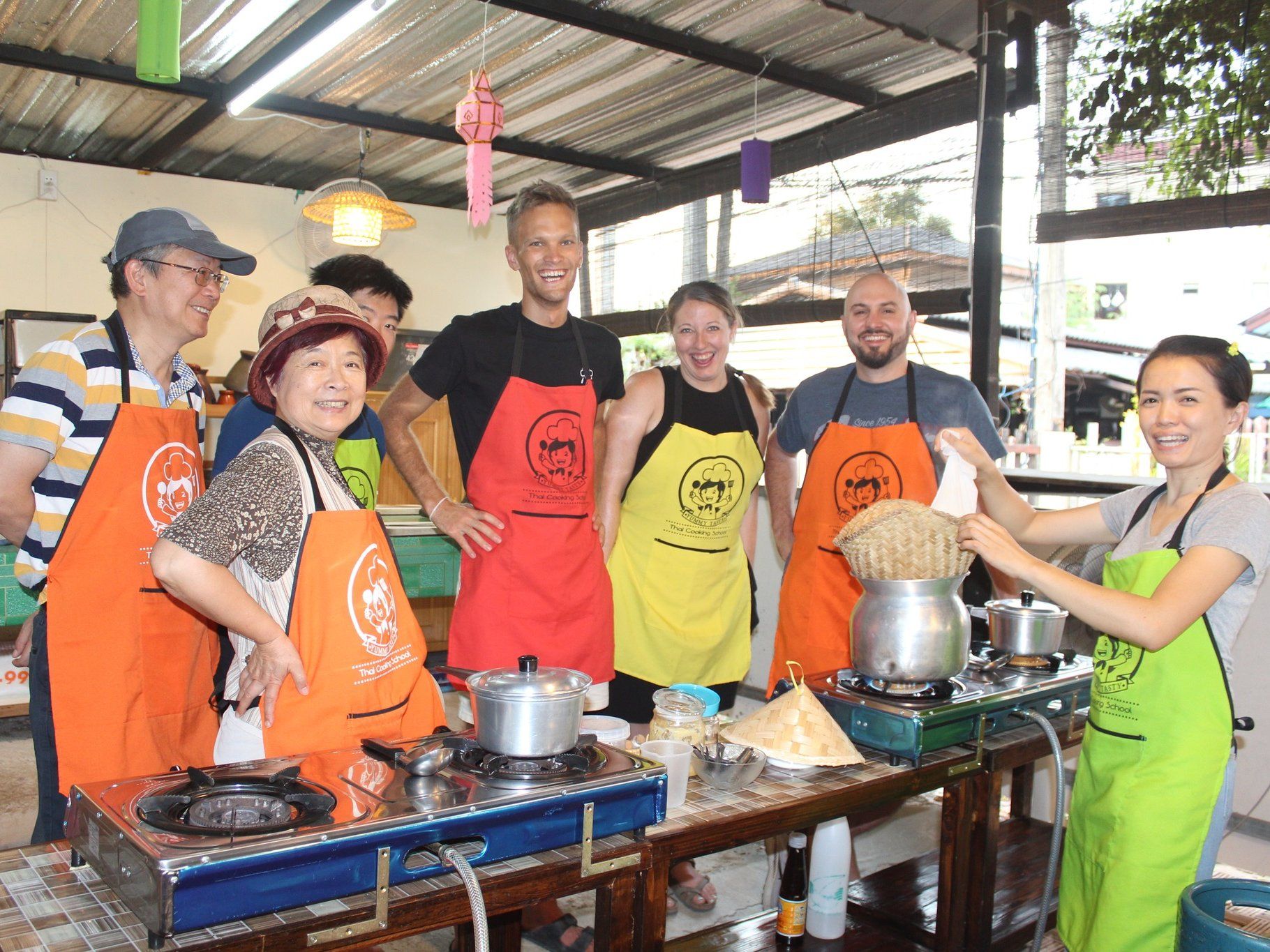 Half day cooking class with Yummy Tasty Thai Cooking School