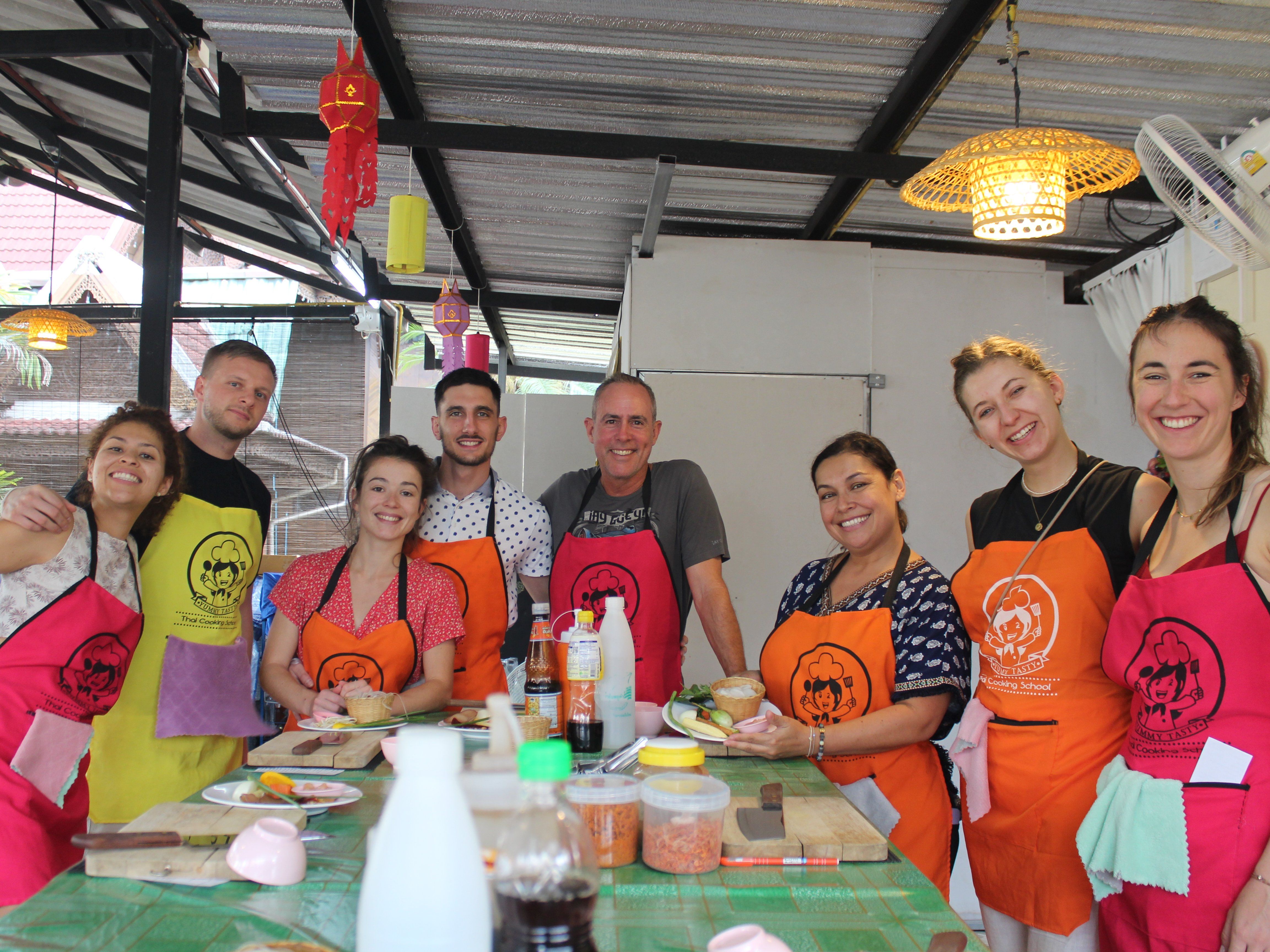 Half day cooking class with Yummy Tasty Thai Cooking School