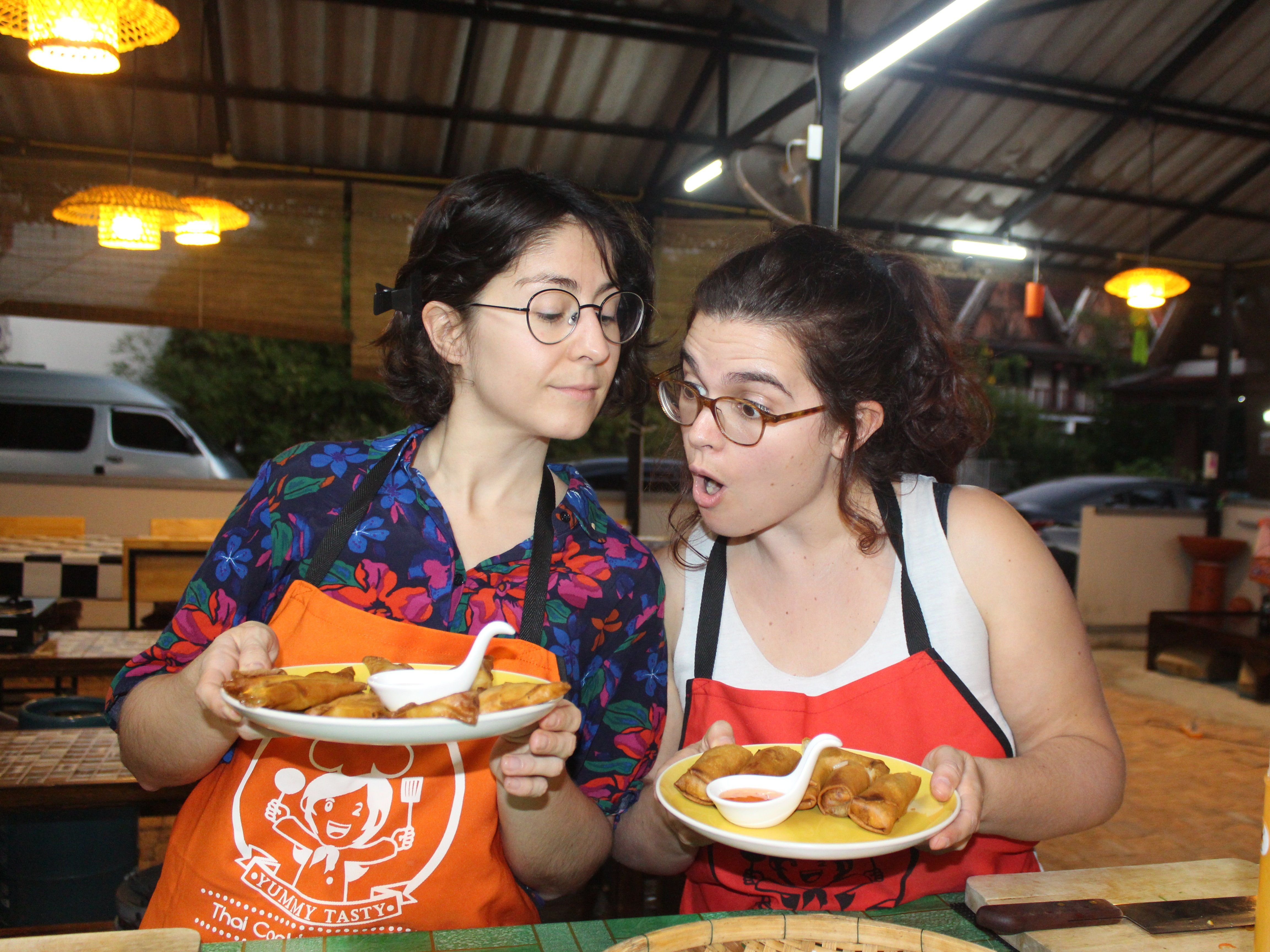 Half day cooking class with Yummy Tasty Thai Cooking School
