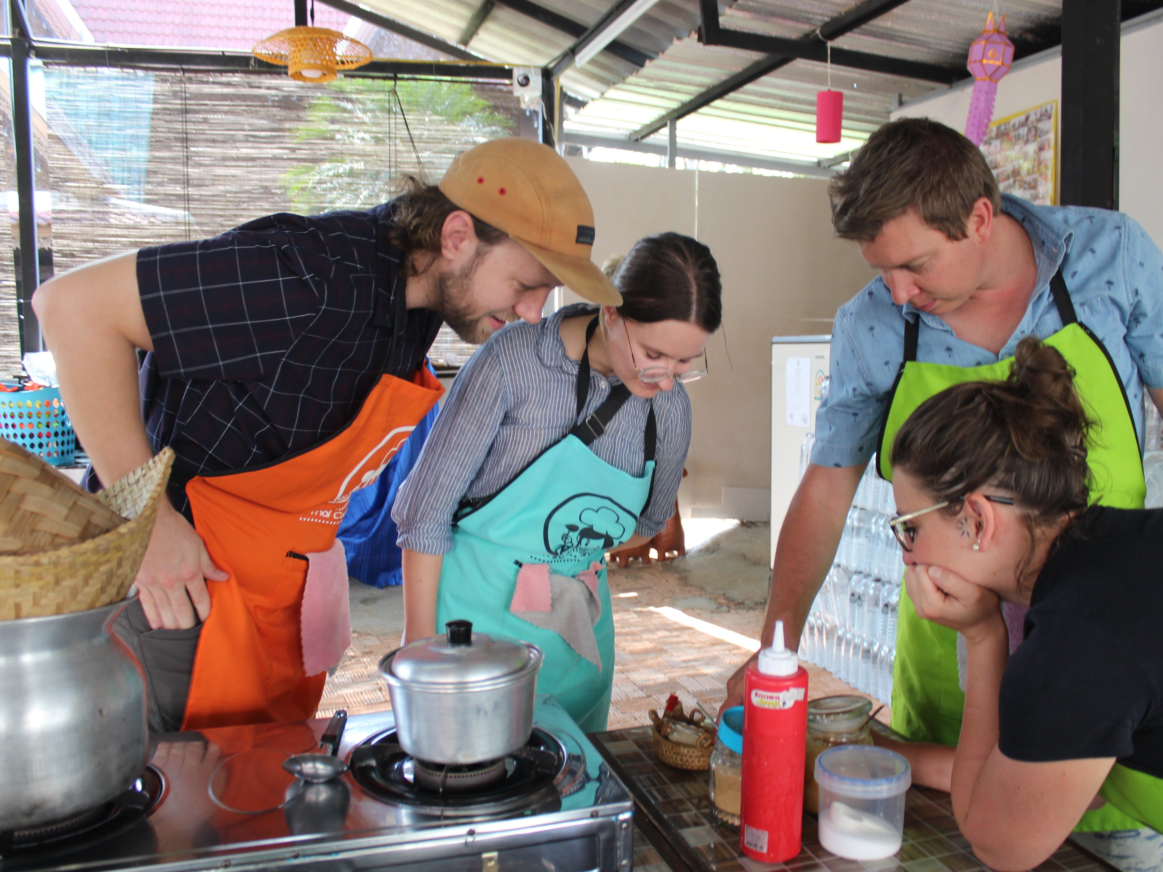 Half day cooking class with Yummy Tasty Thai Cooking School