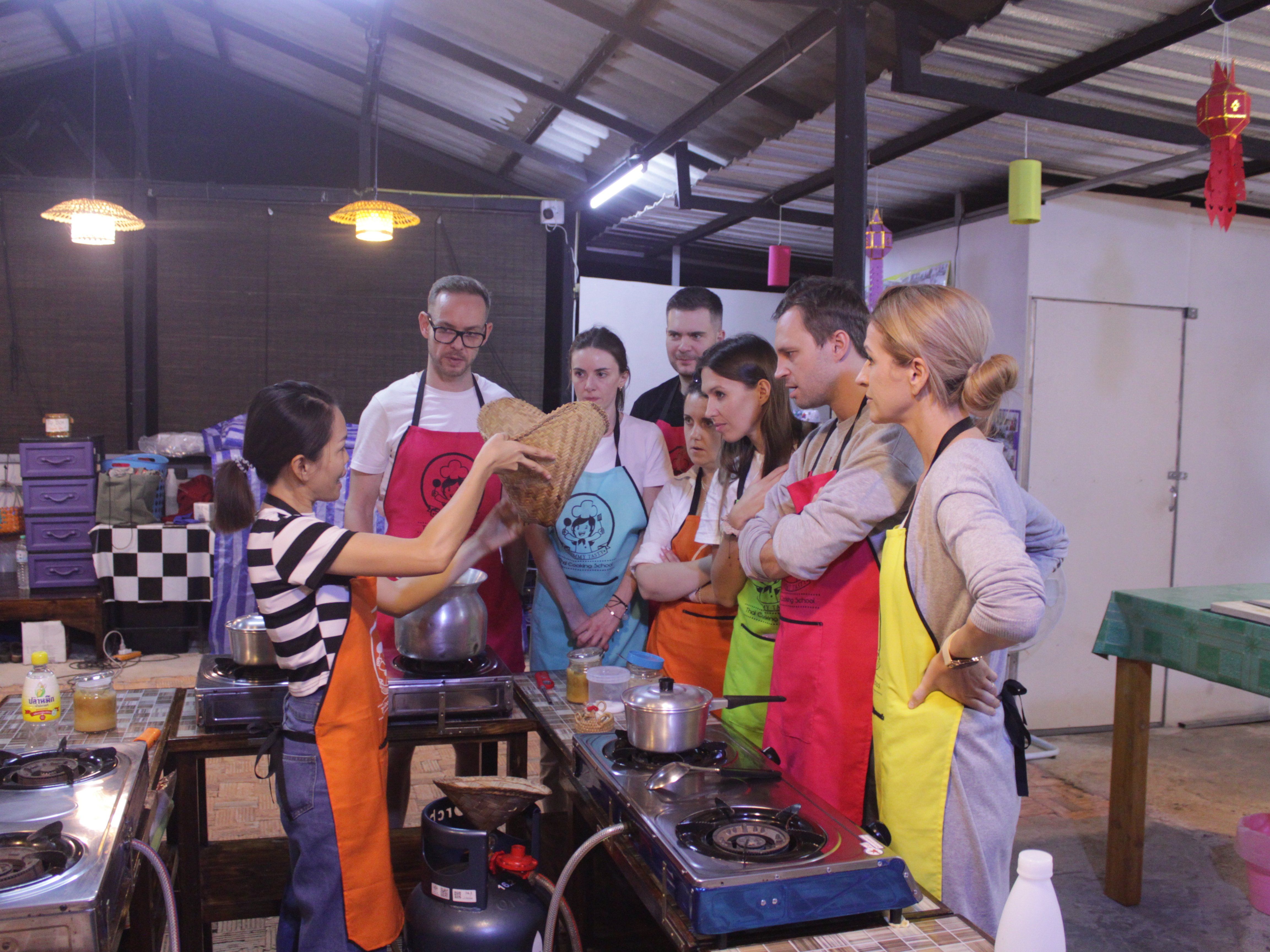 Half day cooking class with Yummy Tasty Thai Cooking School