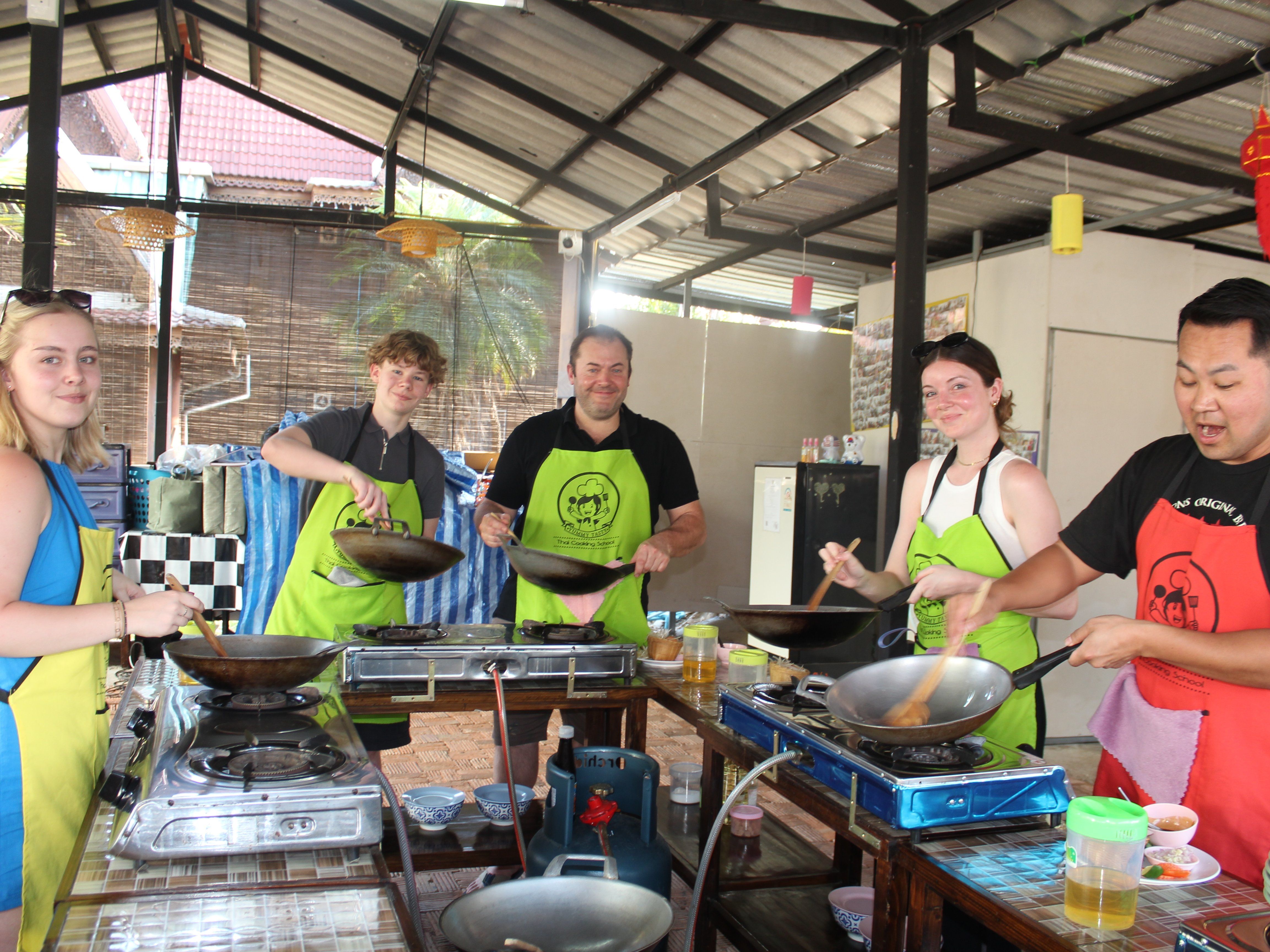 Half day cooking class with Yummy Tasty Thai Cooking School