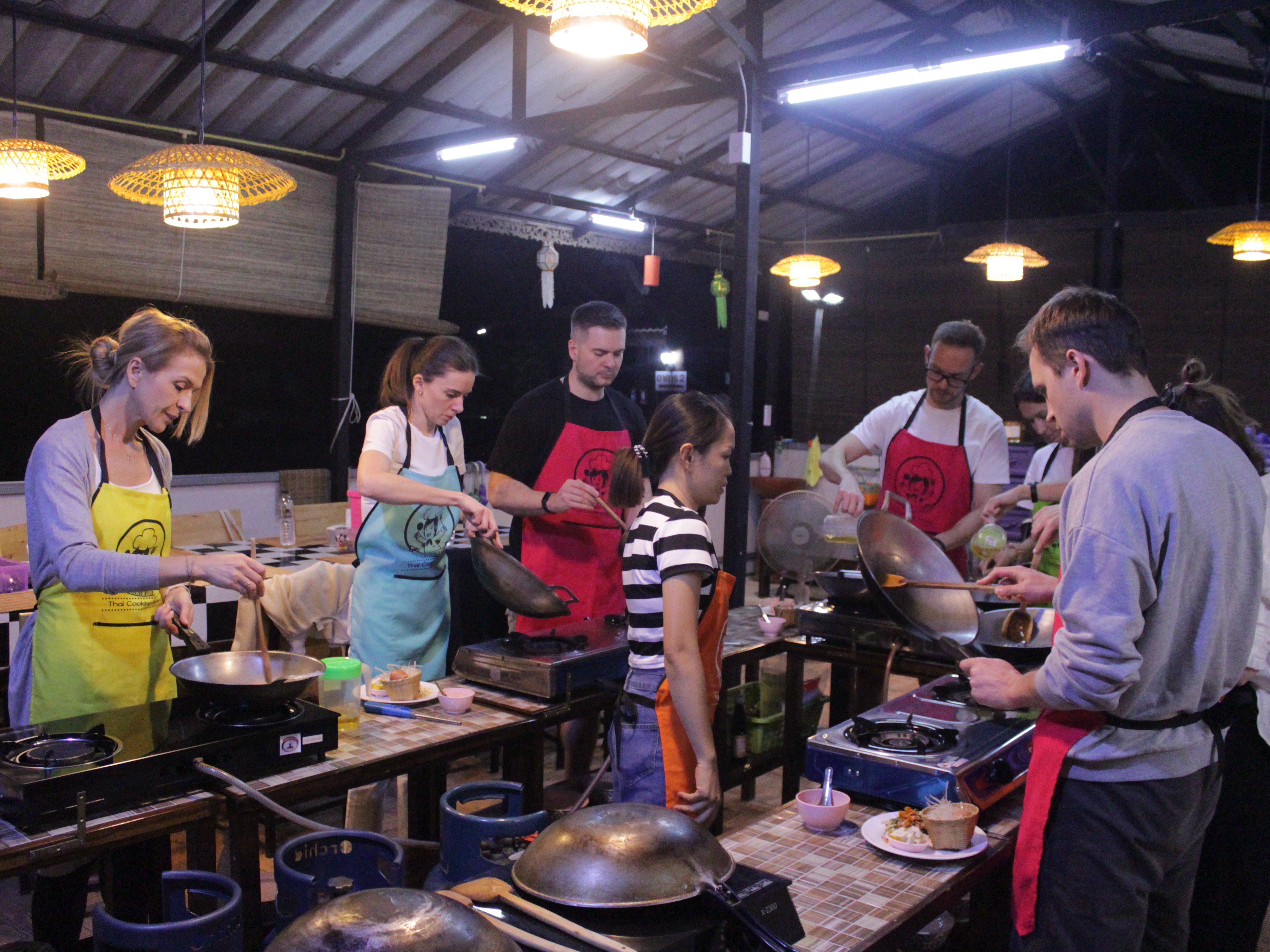 Half day cooking class with Yummy Tasty Thai Cooking School