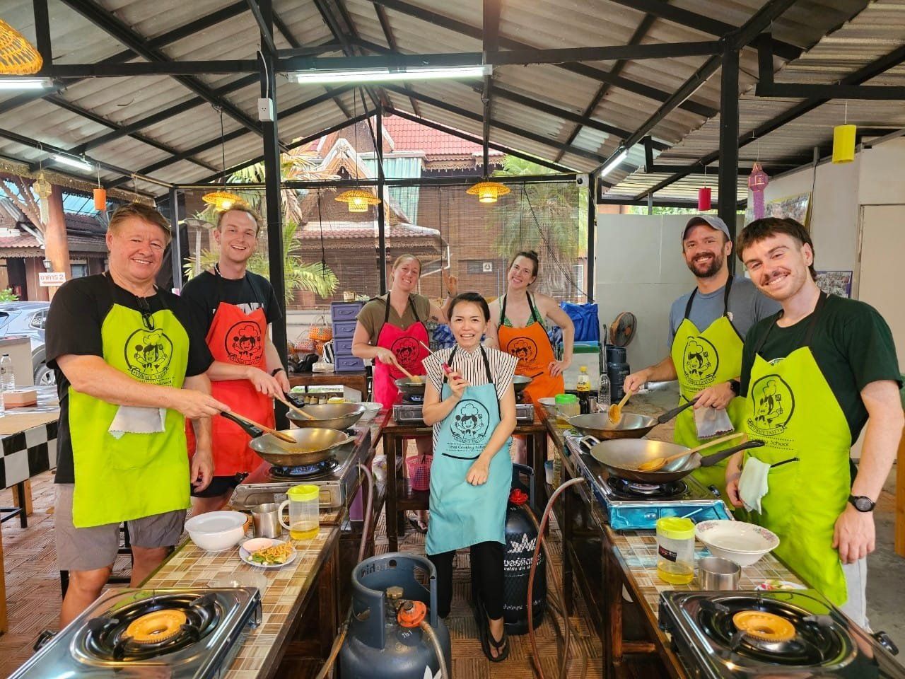 Half day cooking class with Yummy Tasty Thai Cooking School