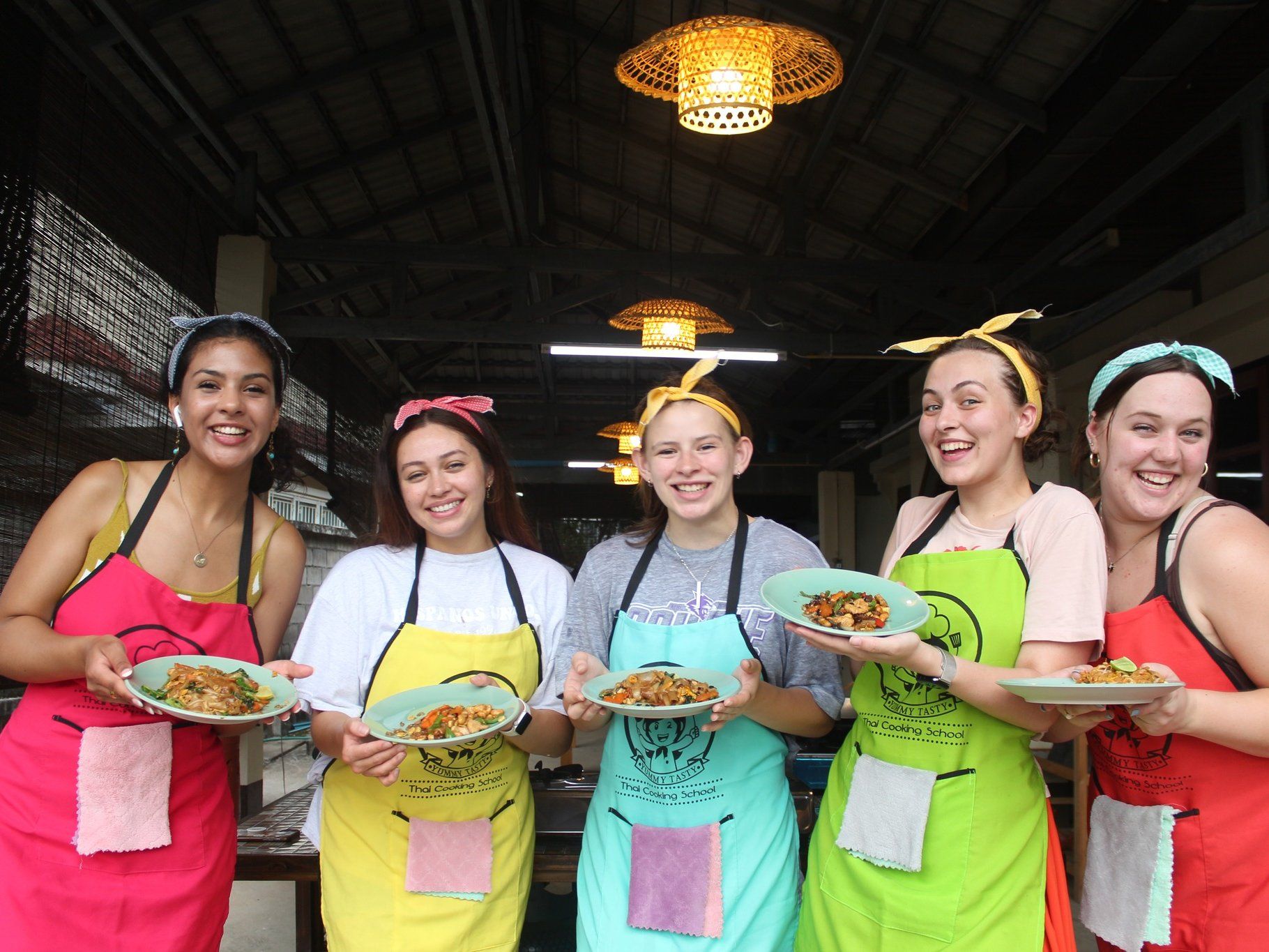 Half day cooking class with Yummy Tasty Thai Cooking School