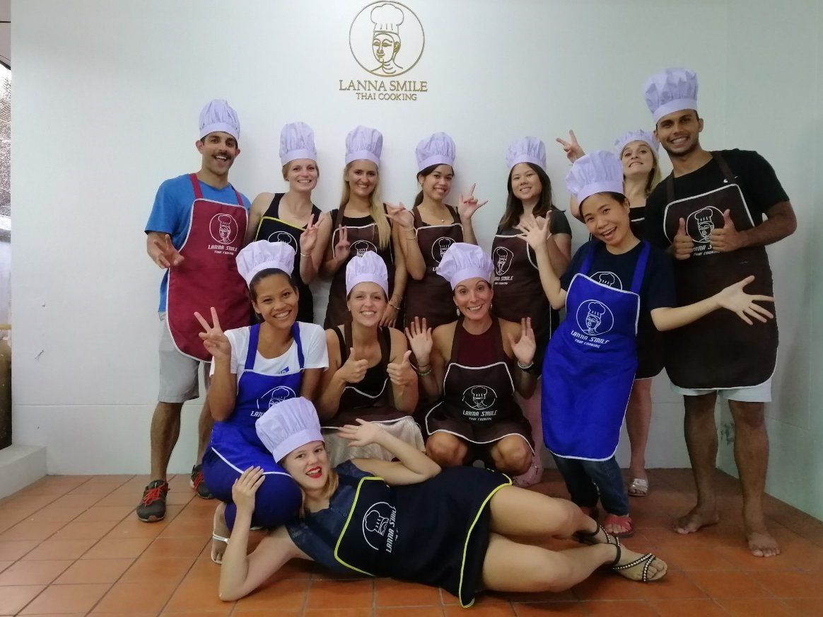 Thai Cooking Class and Market tour with Lanna Smile Thai Cooking