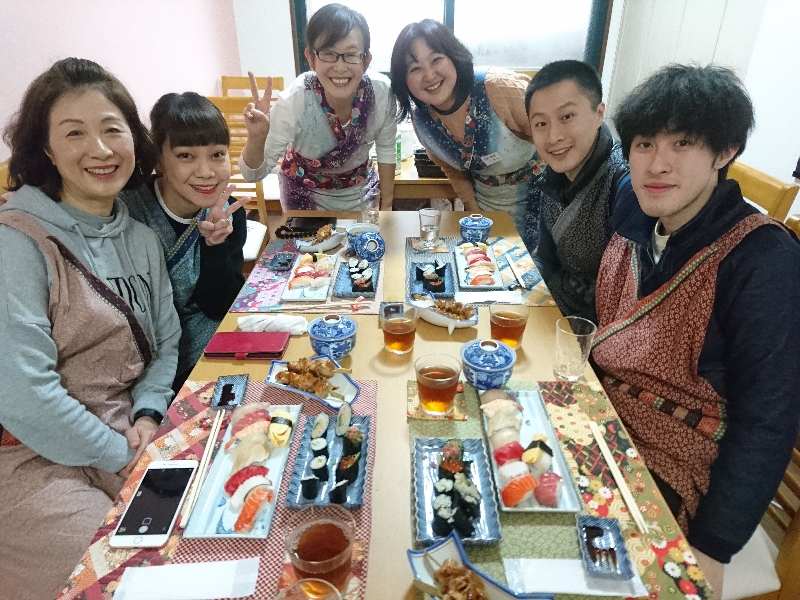 Hands-on Experience Authentic Sushi Course Dishes