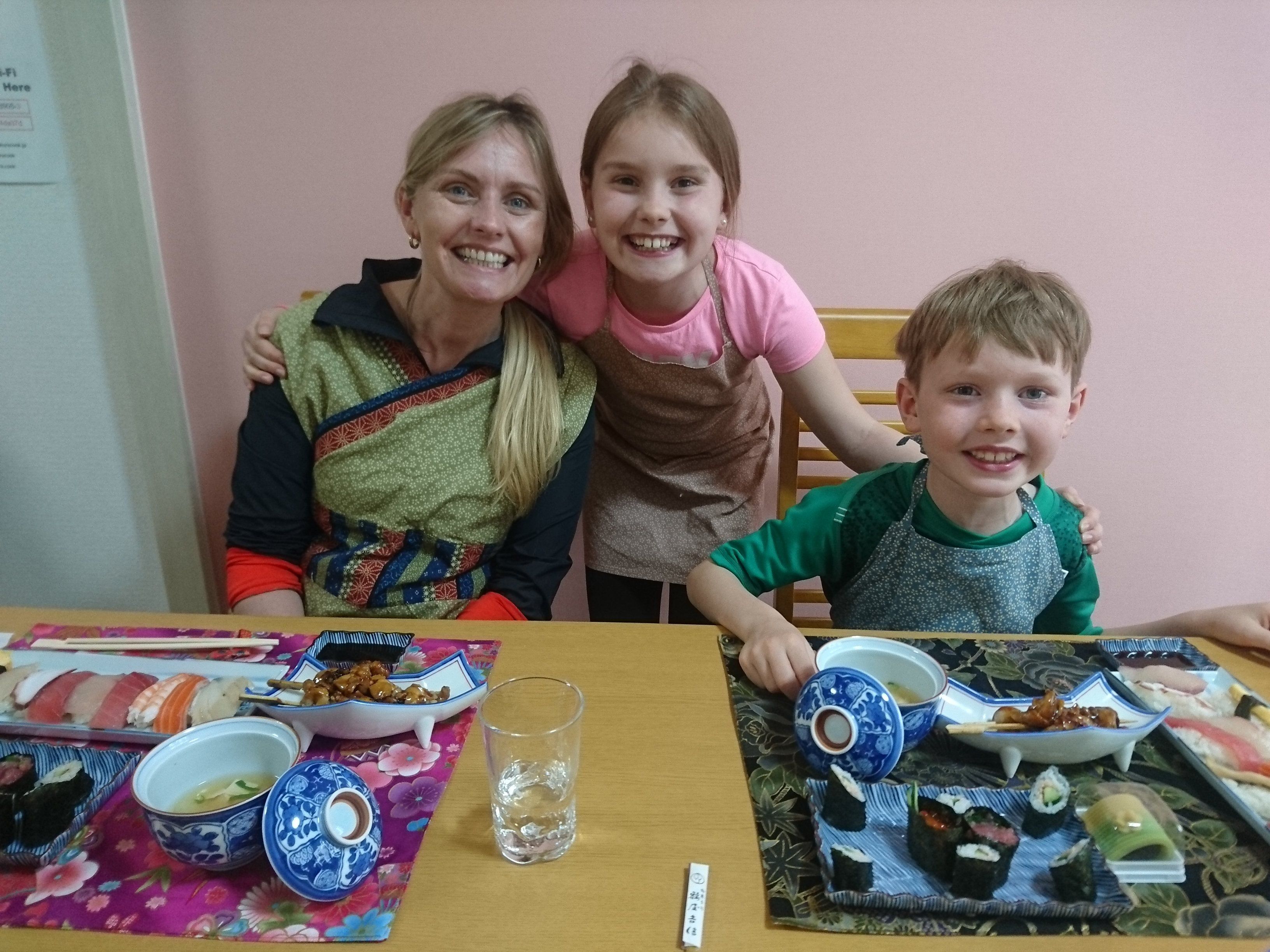 Hands-on Experience Authentic Sushi Course Dishes