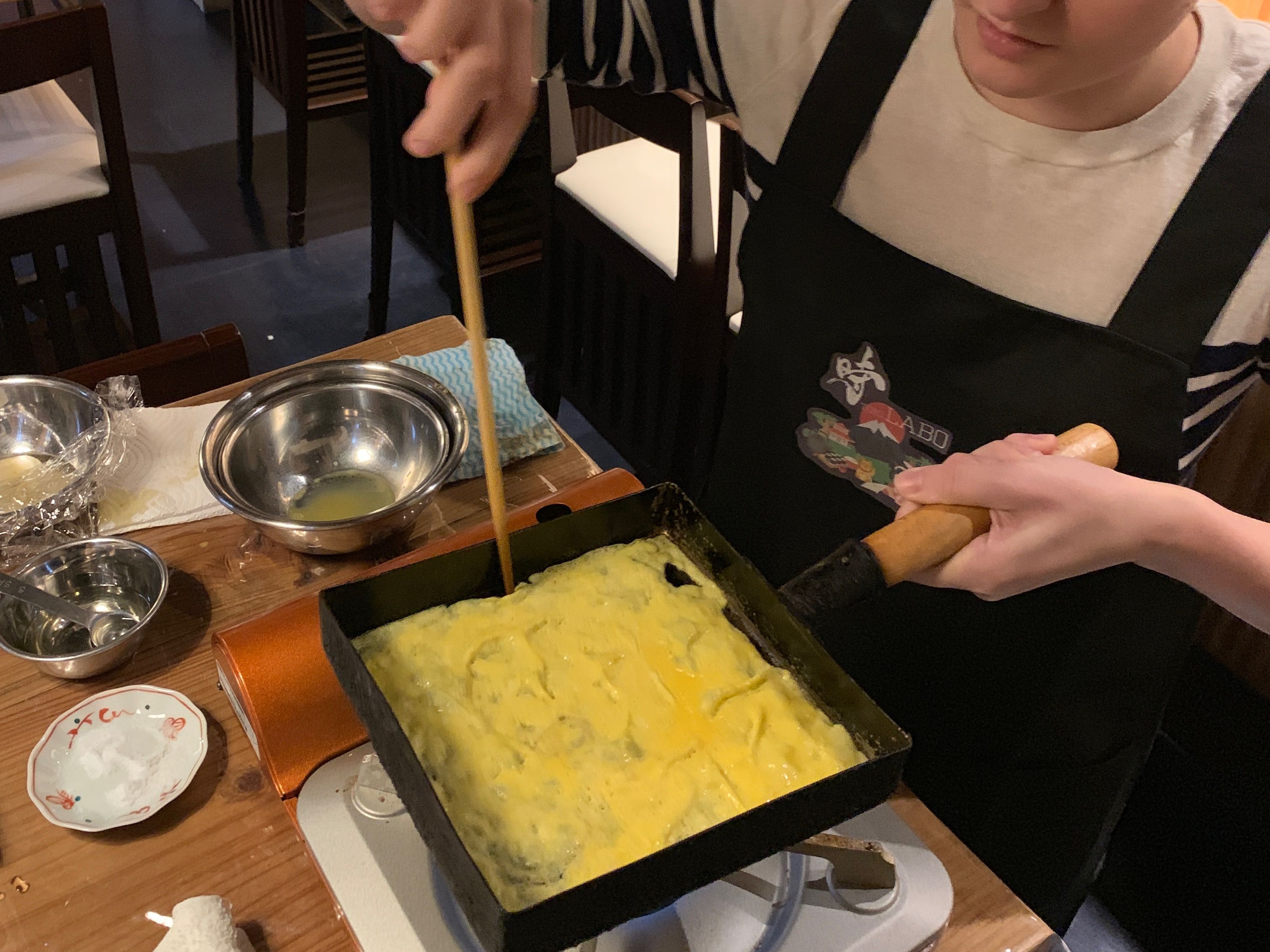 Hands-on Japanese Cooking Class for Beginners in a Restaurant by a Chef