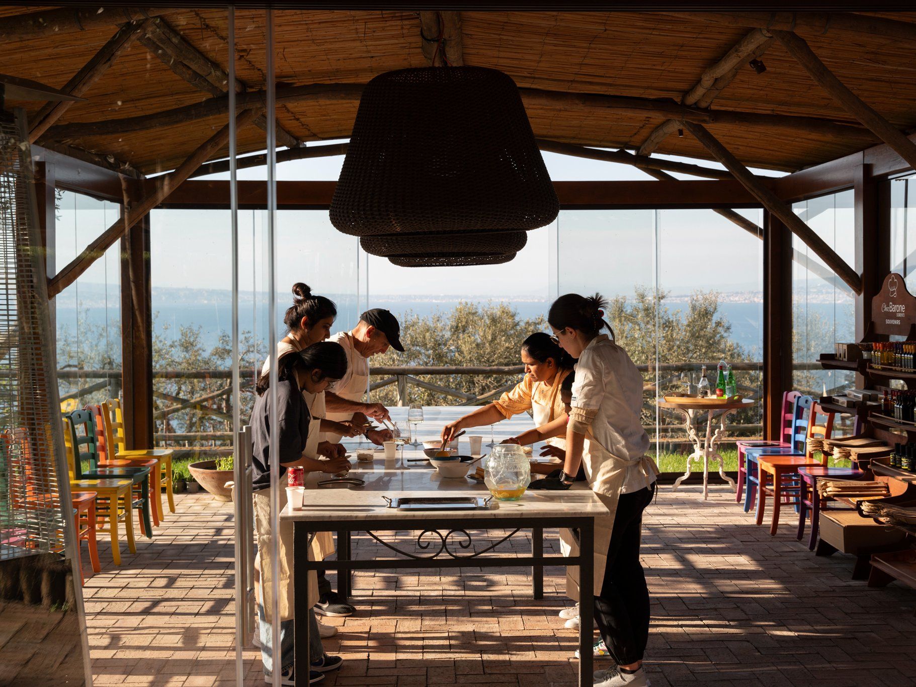 Hands-on Pasta and Pizza Master Class at Villa del Barone on the Sorrento Coast