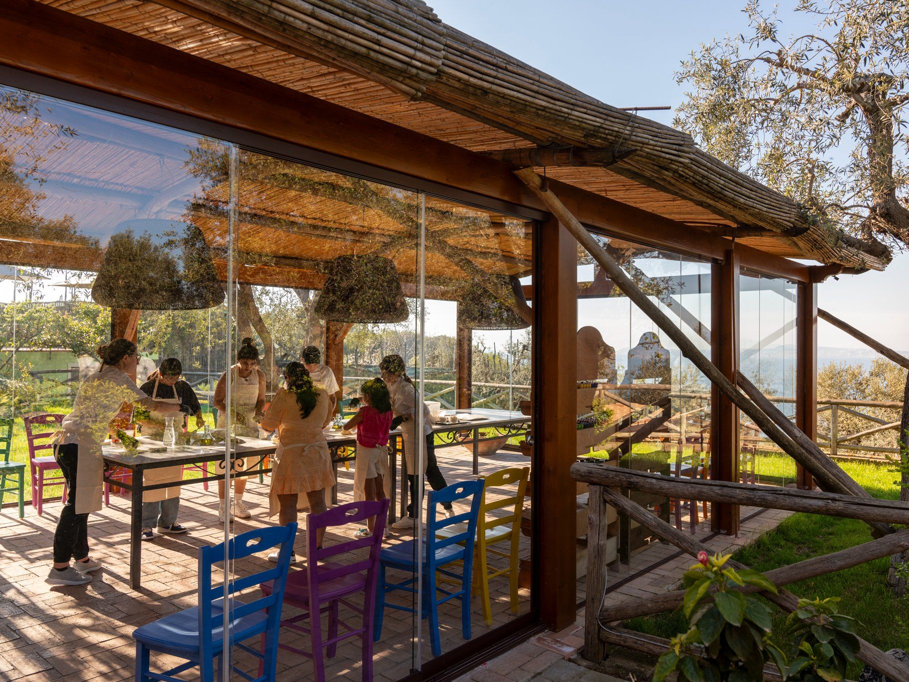 Hands-on Pasta and Pizza Master Class at Villa del Barone on the Sorrento Coast