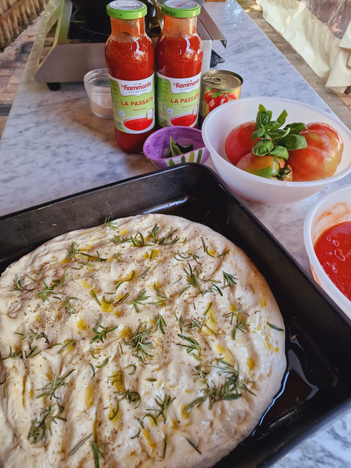 Hands-on Pasta and Pizza Master Class at Villa del Barone on the Sorrento Coast